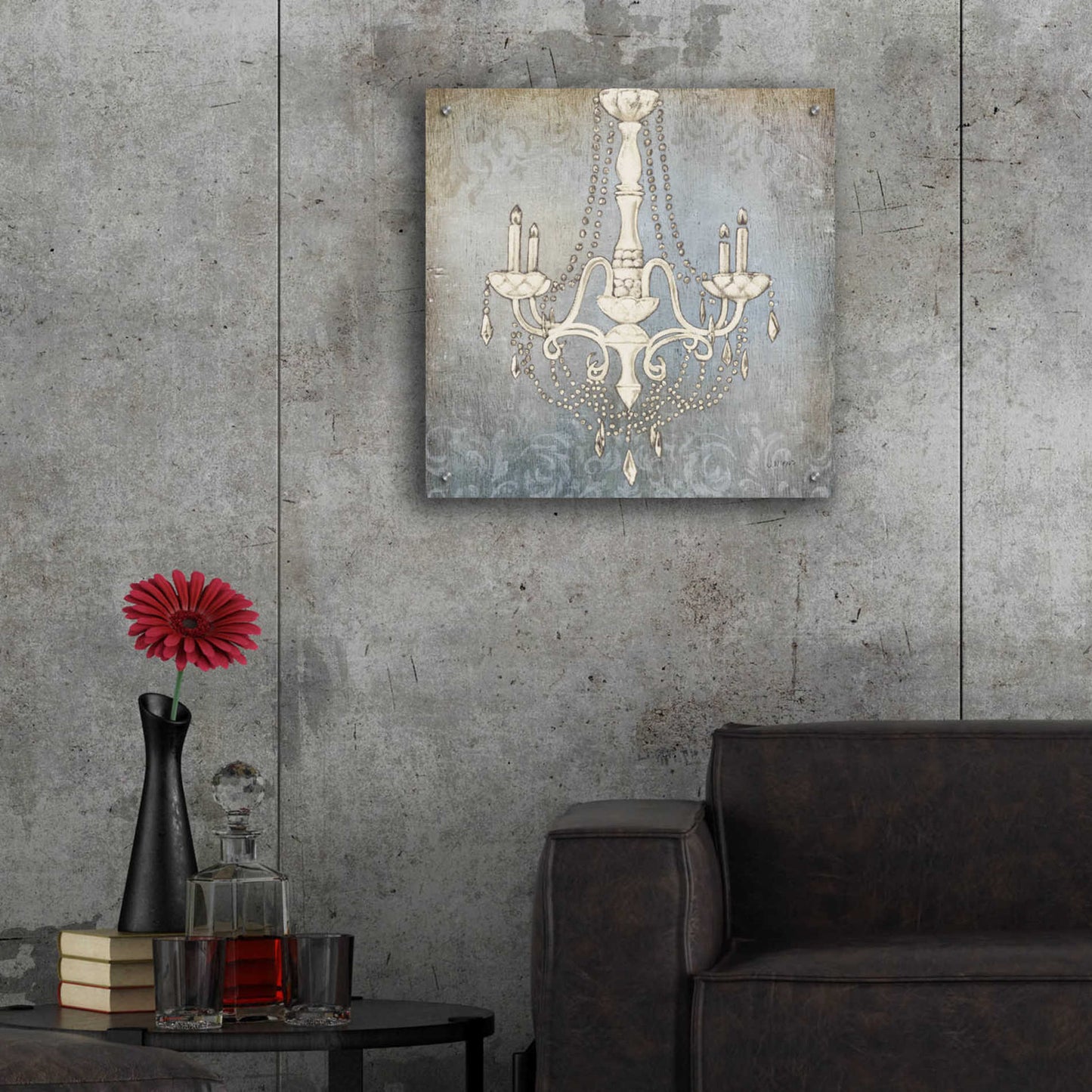 Epic Art 'Luxurious Lights I' by James Wiens, Acrylic Glass Wall Art,24x24