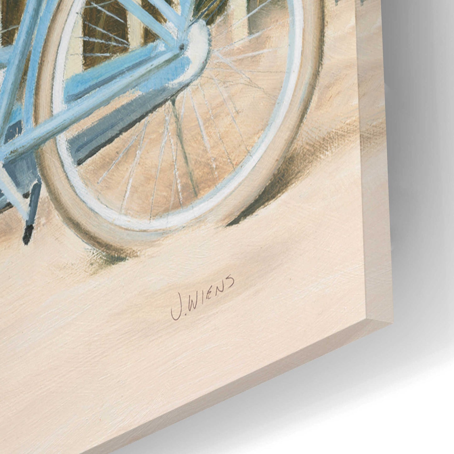 Epic Art 'Beach Cruiser II' by James Wiens, Acrylic Glass Wall Art,16x12