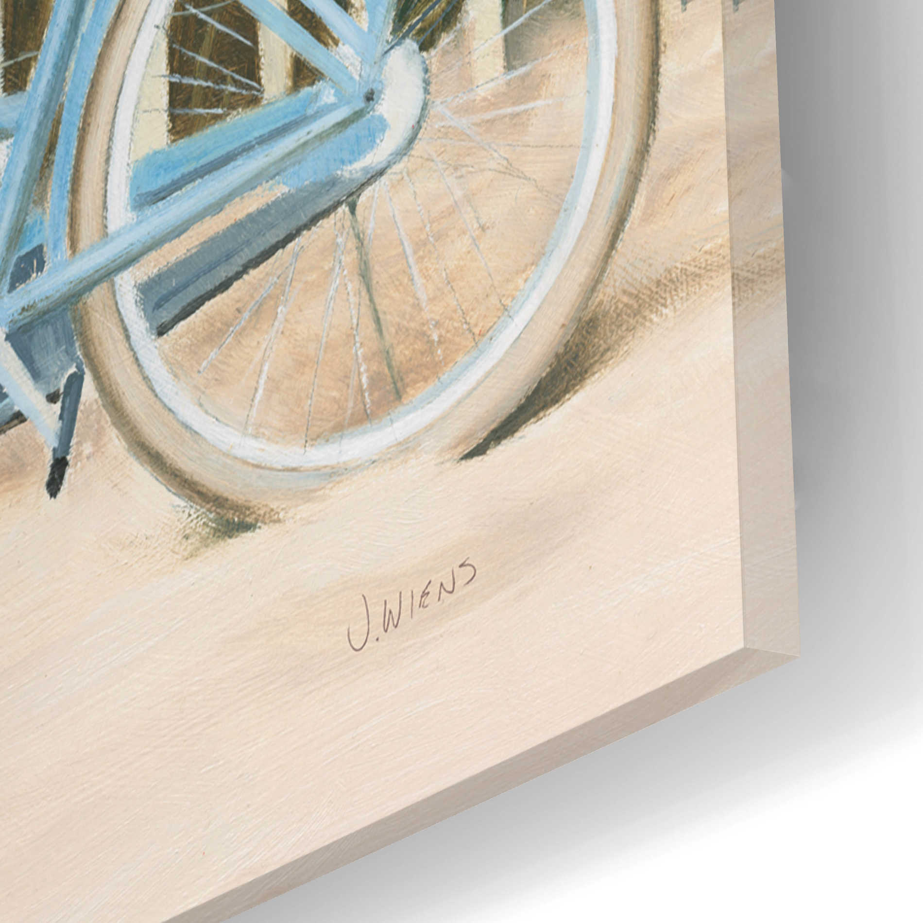Epic Art 'Beach Cruiser II' by James Wiens, Acrylic Glass Wall Art,16x12