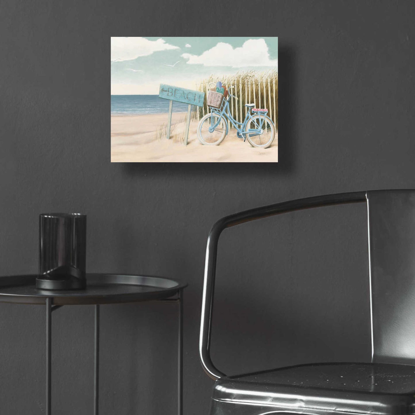 Epic Art 'Beach Cruiser II' by James Wiens, Acrylic Glass Wall Art,16x12