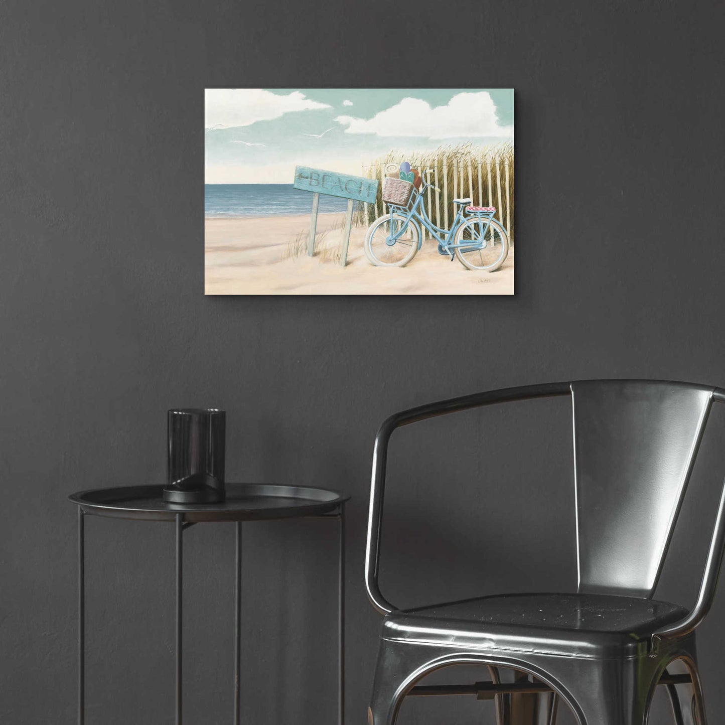Epic Art 'Beach Cruiser II' by James Wiens, Acrylic Glass Wall Art,24x16