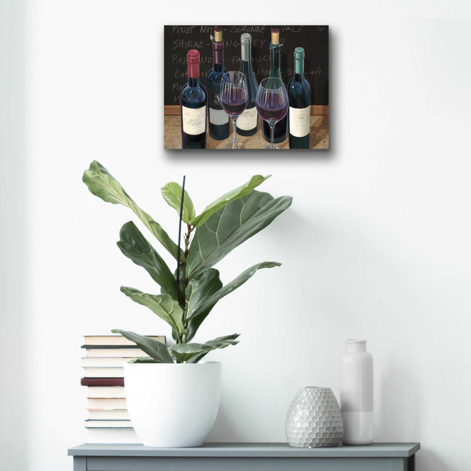 Epic Art 'Wine Spirit I' by James Wiens, Acrylic Glass Wall Art,16x12