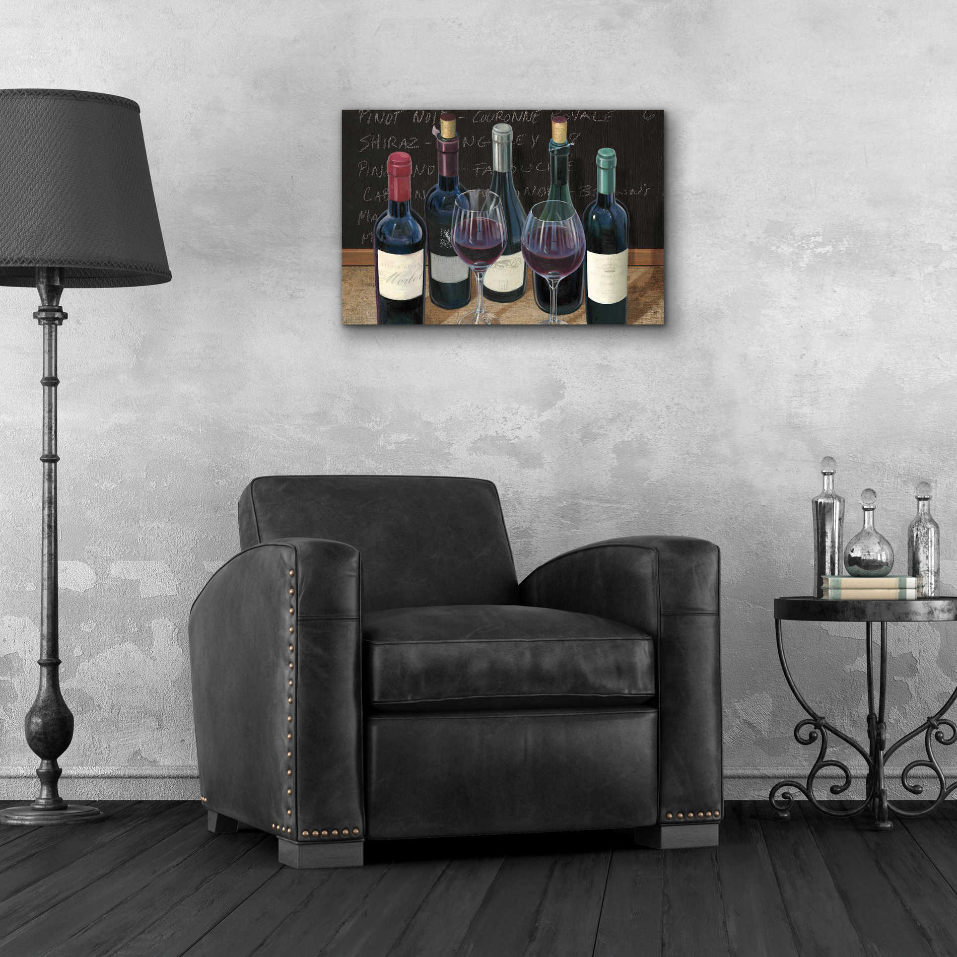 Epic Art 'Wine Spirit I' by James Wiens, Acrylic Glass Wall Art,24x16