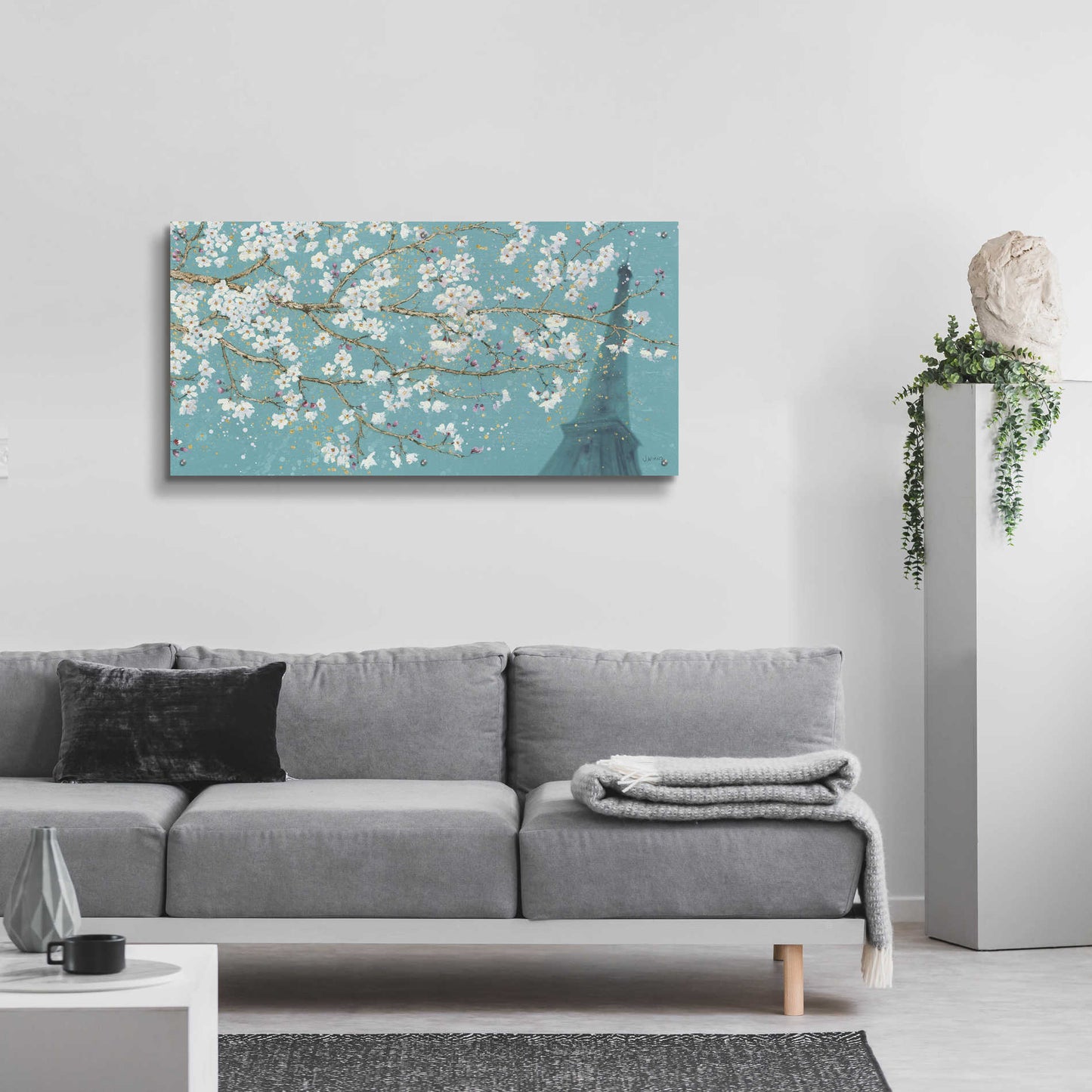 Epic Art 'April Breeze II' by James Wiens, Acrylic Glass Wall Art,48x24