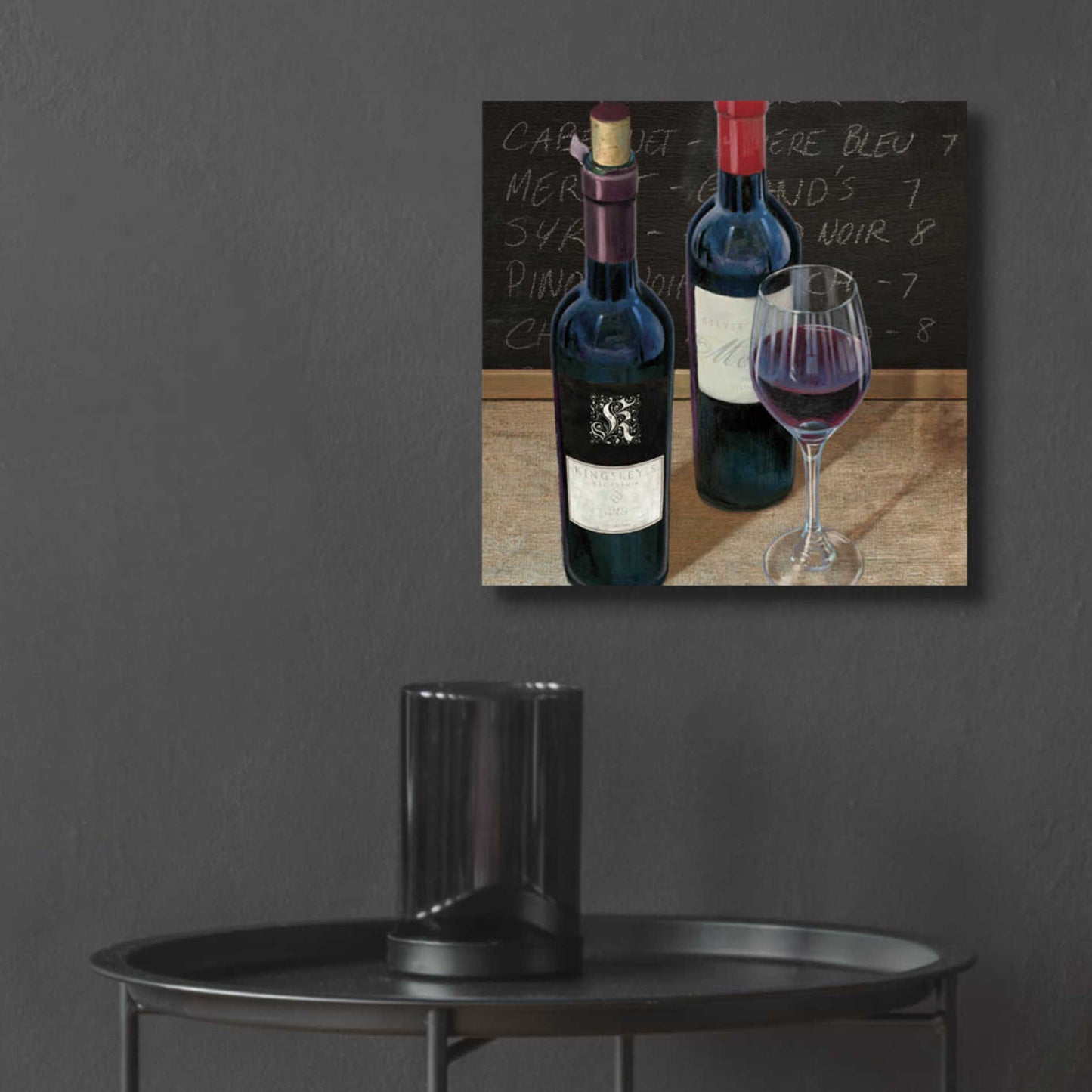 Epic Art 'Wine Spirit II' by James Wiens, Acrylic Glass Wall Art,12x12