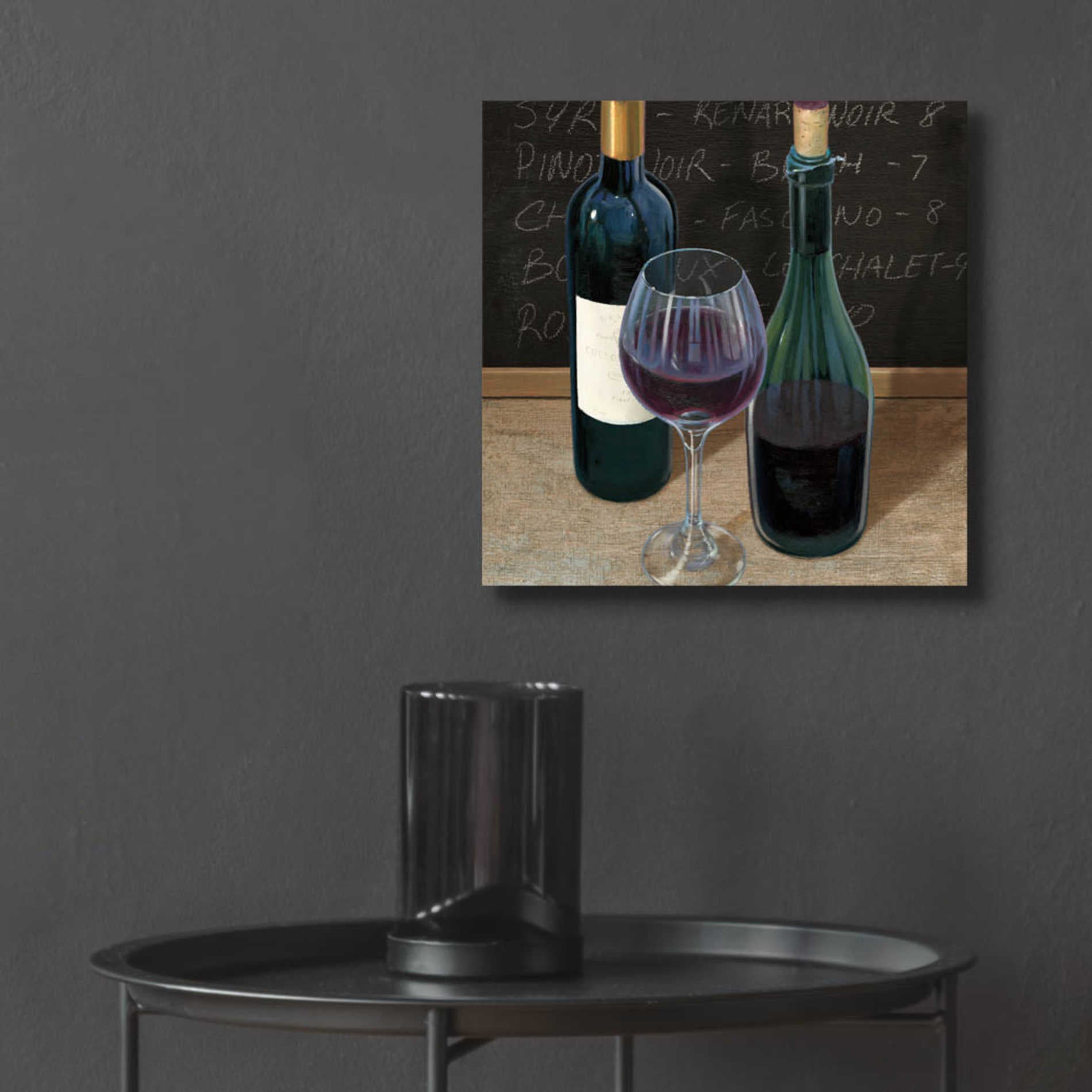 Epic Art 'Wine Spirit III' by James Wiens, Acrylic Glass Wall Art,12x12