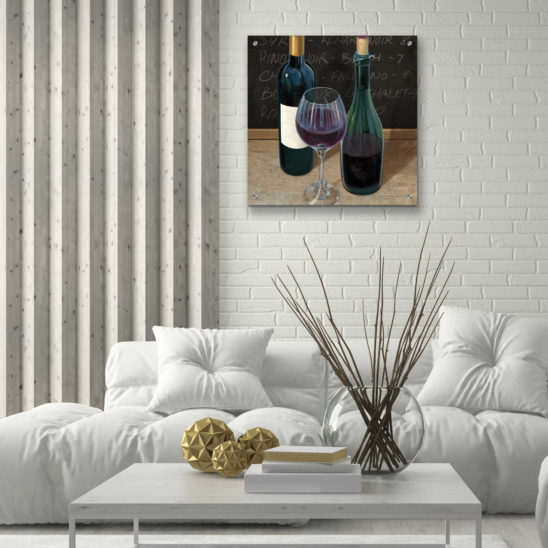 Epic Art 'Wine Spirit III' by James Wiens, Acrylic Glass Wall Art,24x24