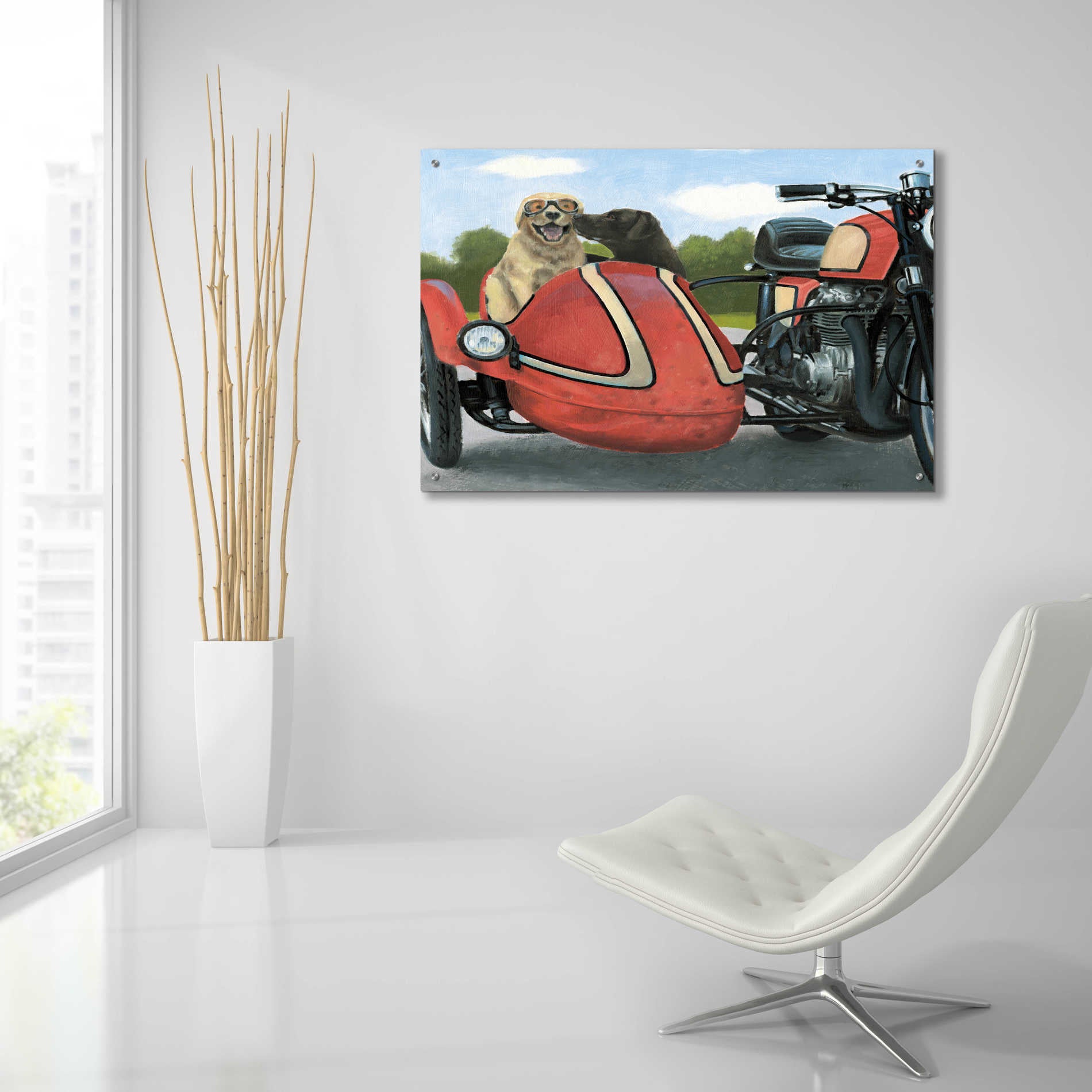 Epic Art 'Born to Be Wild Crop' by James Wiens, Acrylic Glass Wall Art,36x24