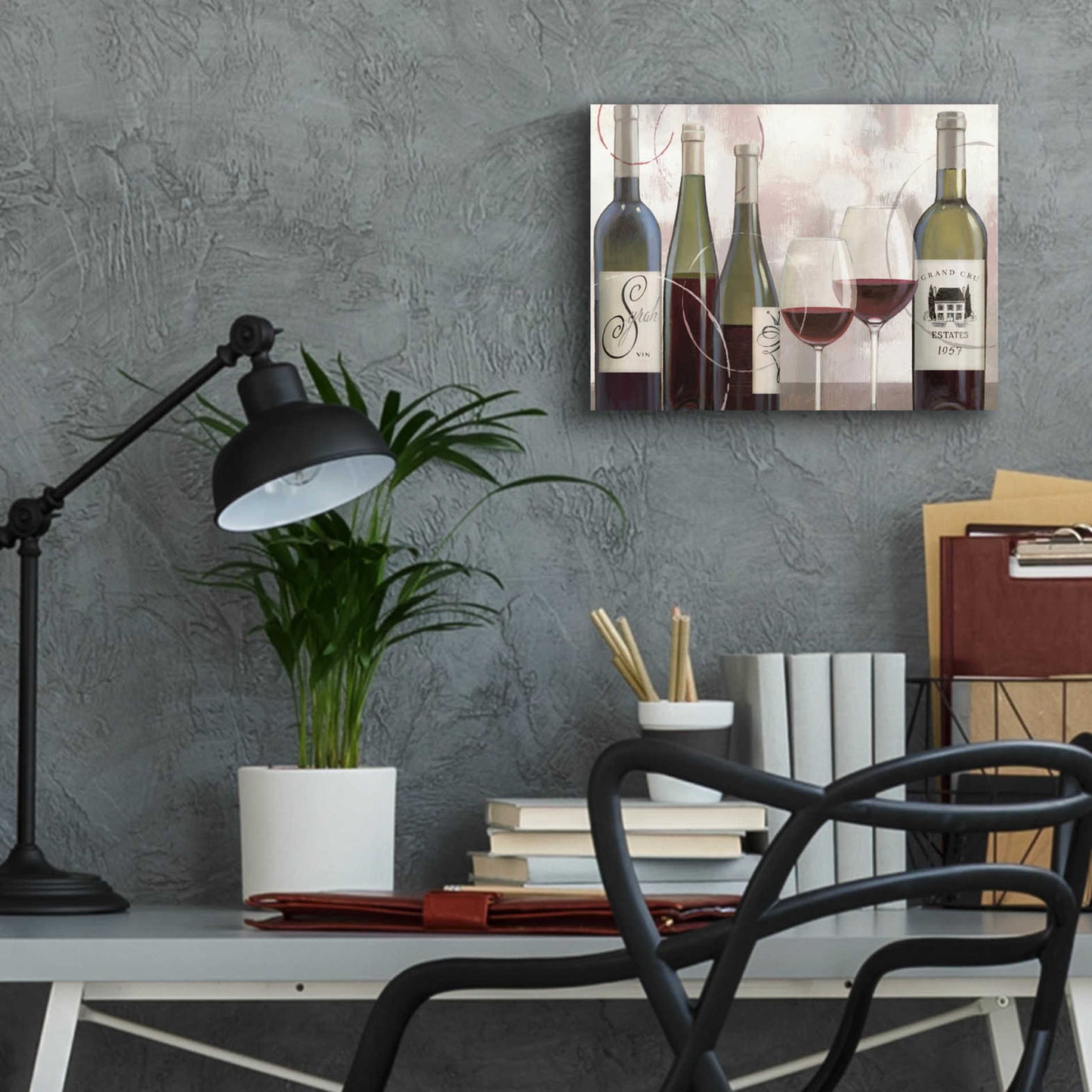 Epic Art 'Taste Appeal Red II' by James Wiens, Acrylic Glass Wall Art,16x12