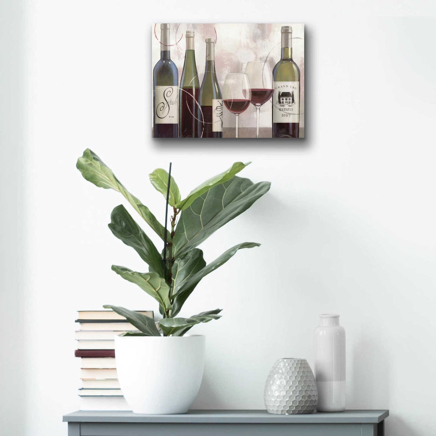 Epic Art 'Taste Appeal Red II' by James Wiens, Acrylic Glass Wall Art,16x12