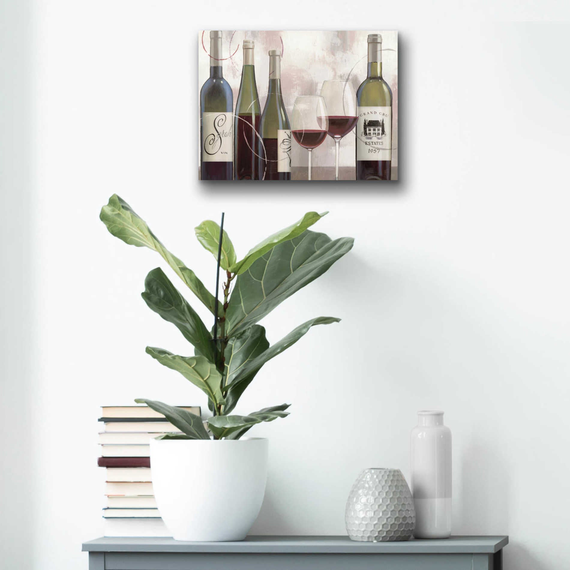 Epic Art 'Taste Appeal Red II' by James Wiens, Acrylic Glass Wall Art,16x12