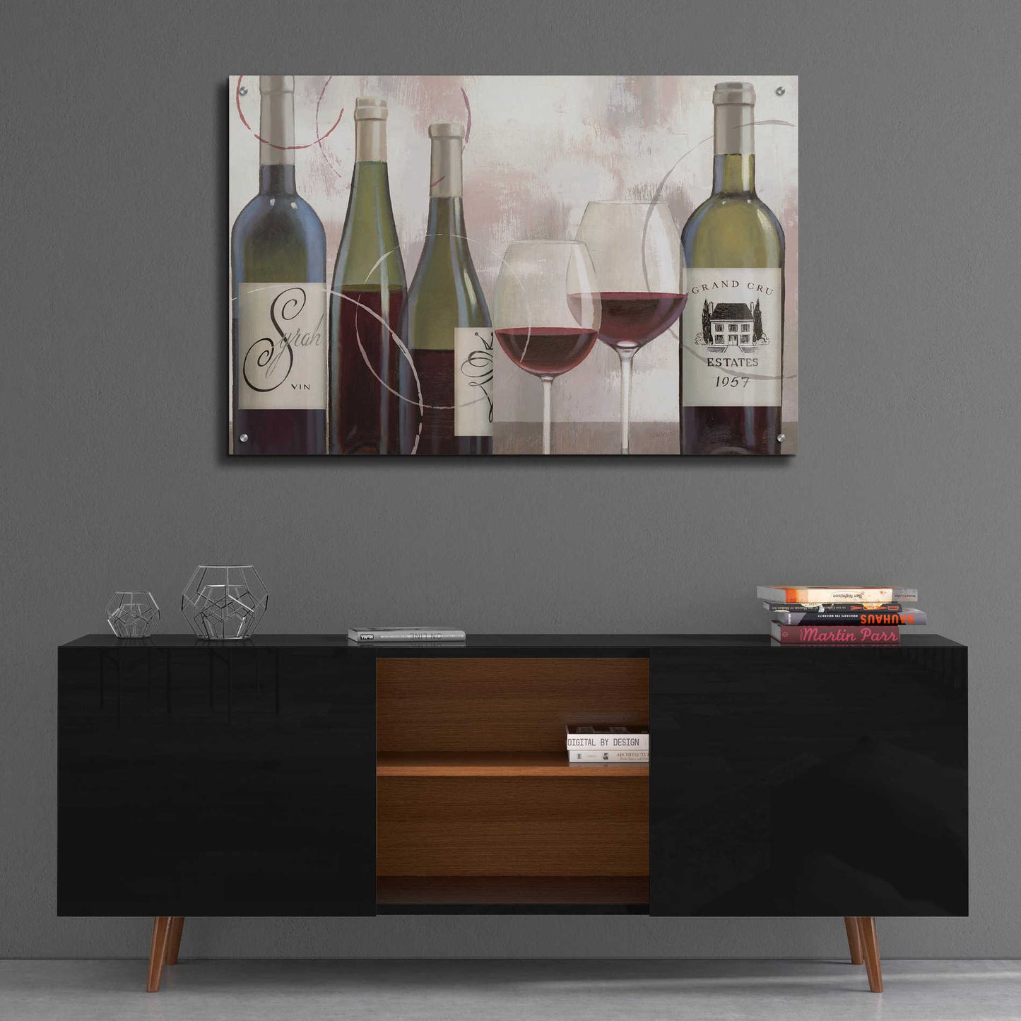 Epic Art 'Taste Appeal Red II' by James Wiens, Acrylic Glass Wall Art,36x24