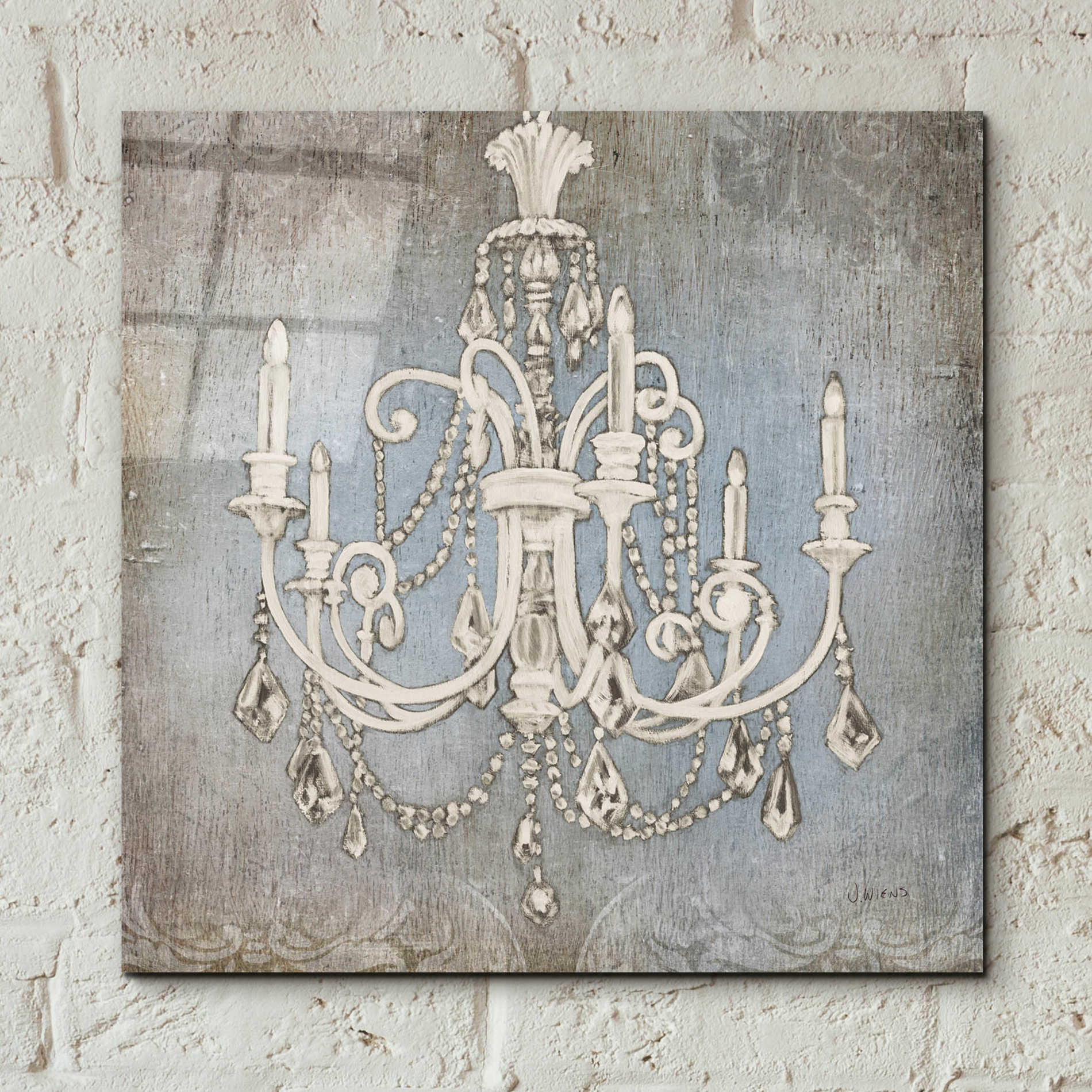 Epic Art 'Luxurious Lights III' by James Wiens, Acrylic Glass Wall Art,12x12