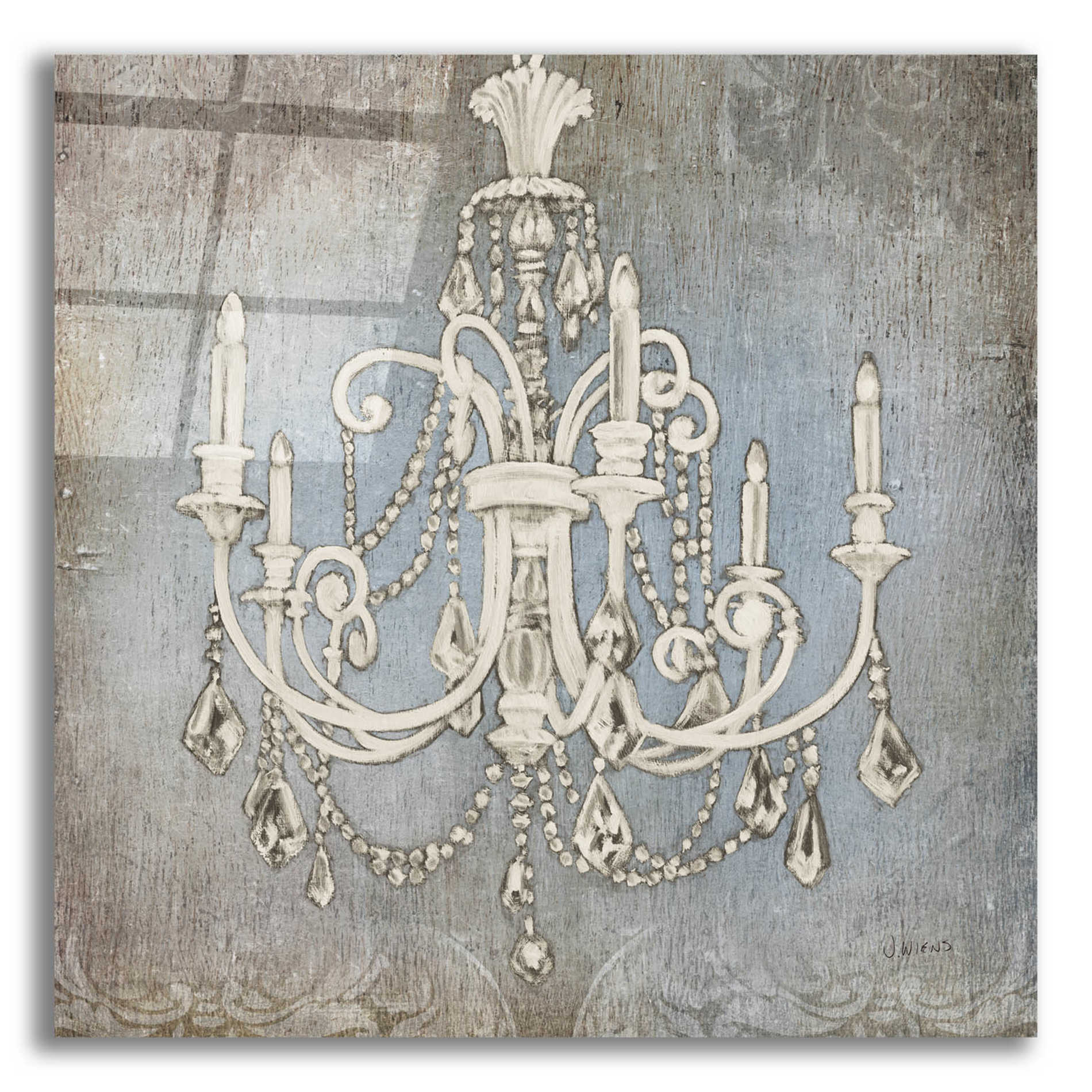 Epic Art 'Luxurious Lights III' by James Wiens, Acrylic Glass Wall Art,12x12