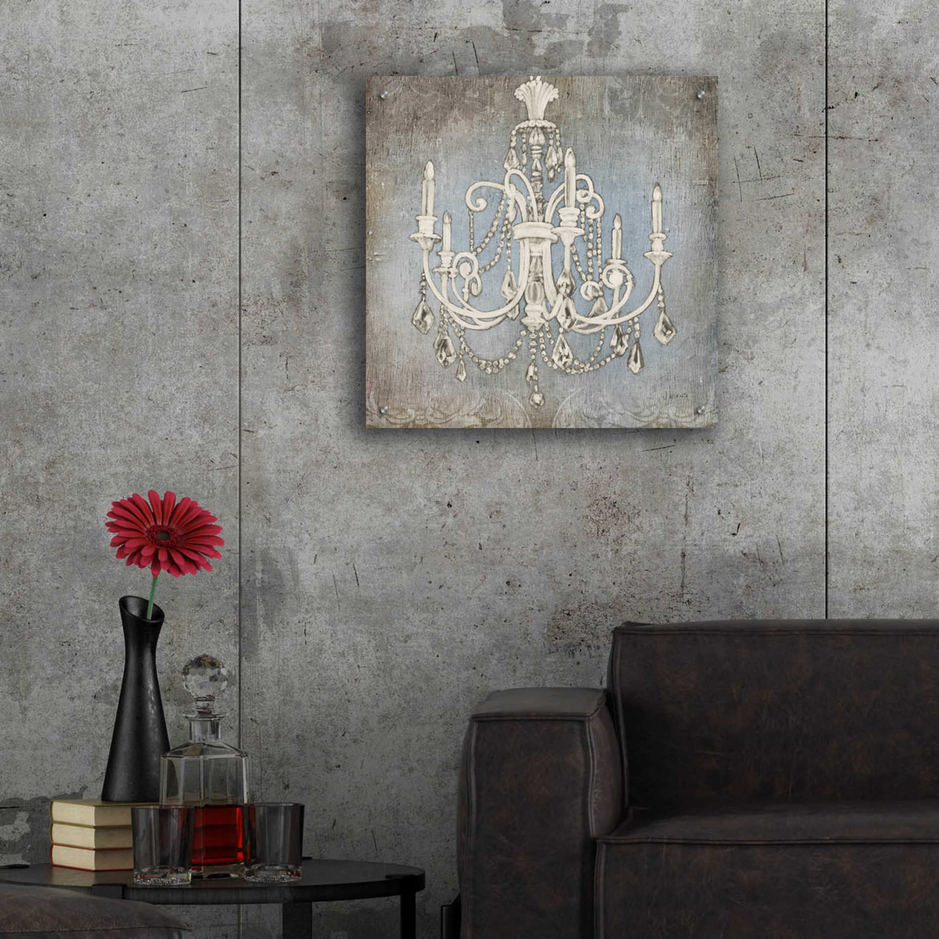 Epic Art 'Luxurious Lights III' by James Wiens, Acrylic Glass Wall Art,24x24