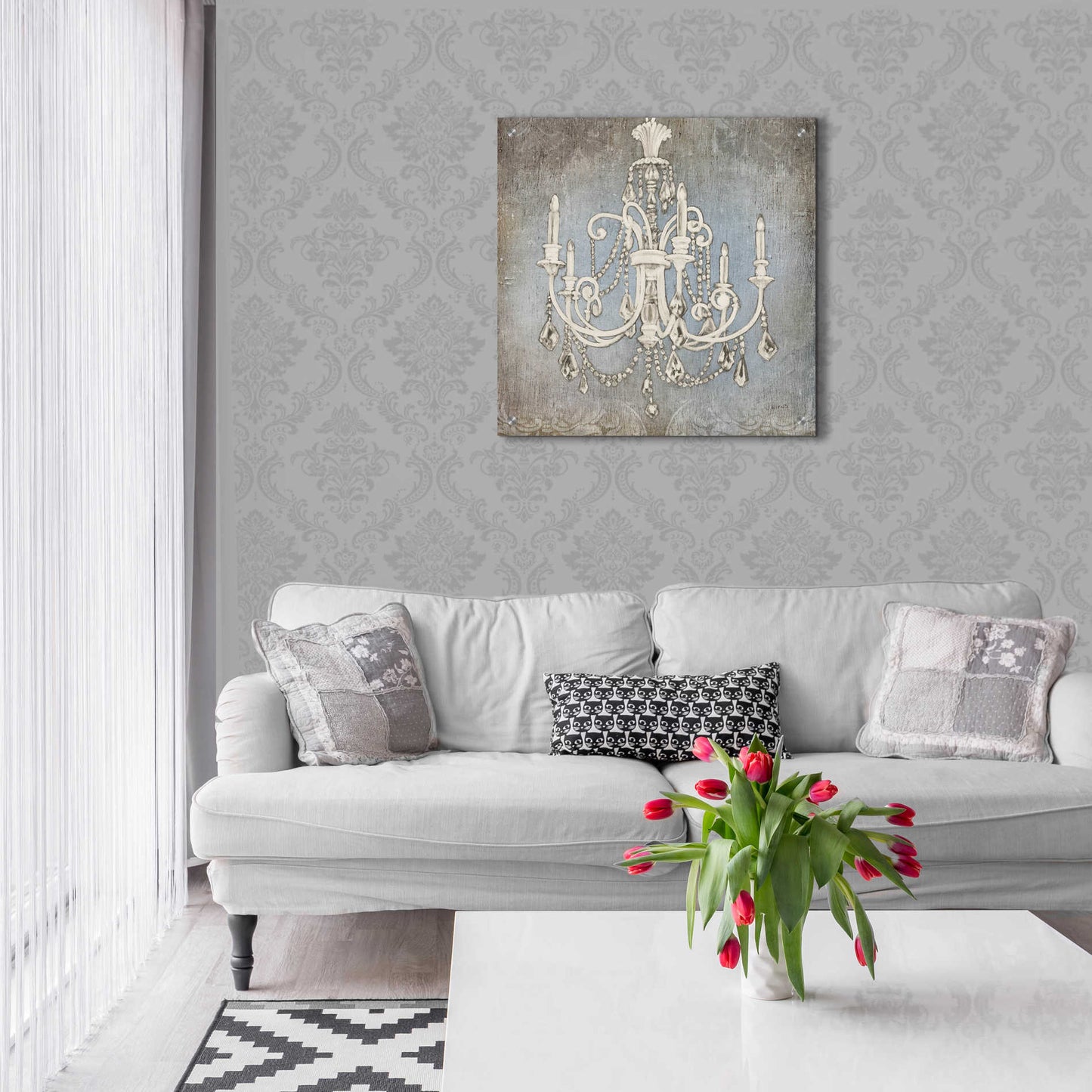 Epic Art 'Luxurious Lights III' by James Wiens, Acrylic Glass Wall Art,24x24