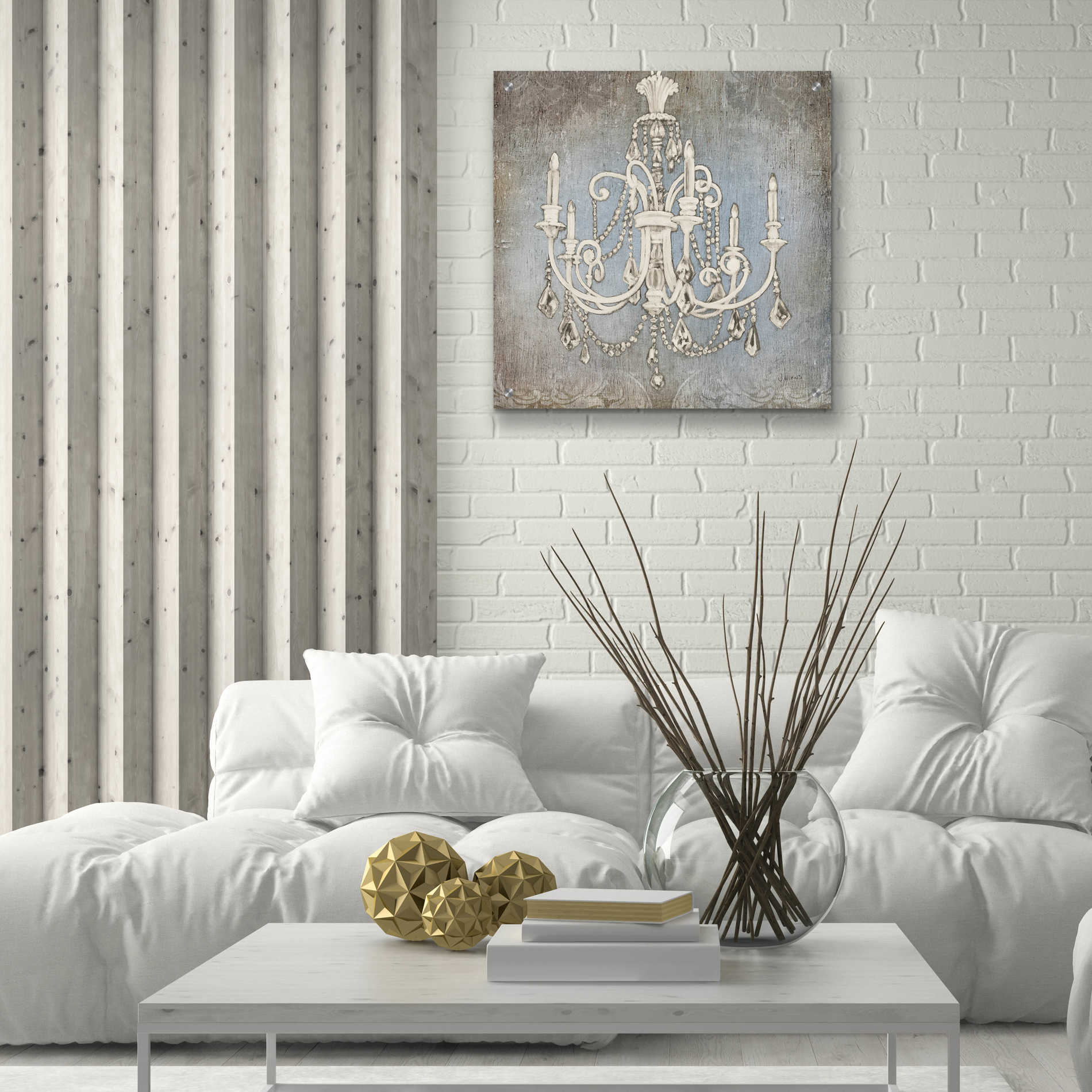 Epic Art 'Luxurious Lights III' by James Wiens, Acrylic Glass Wall Art,24x24