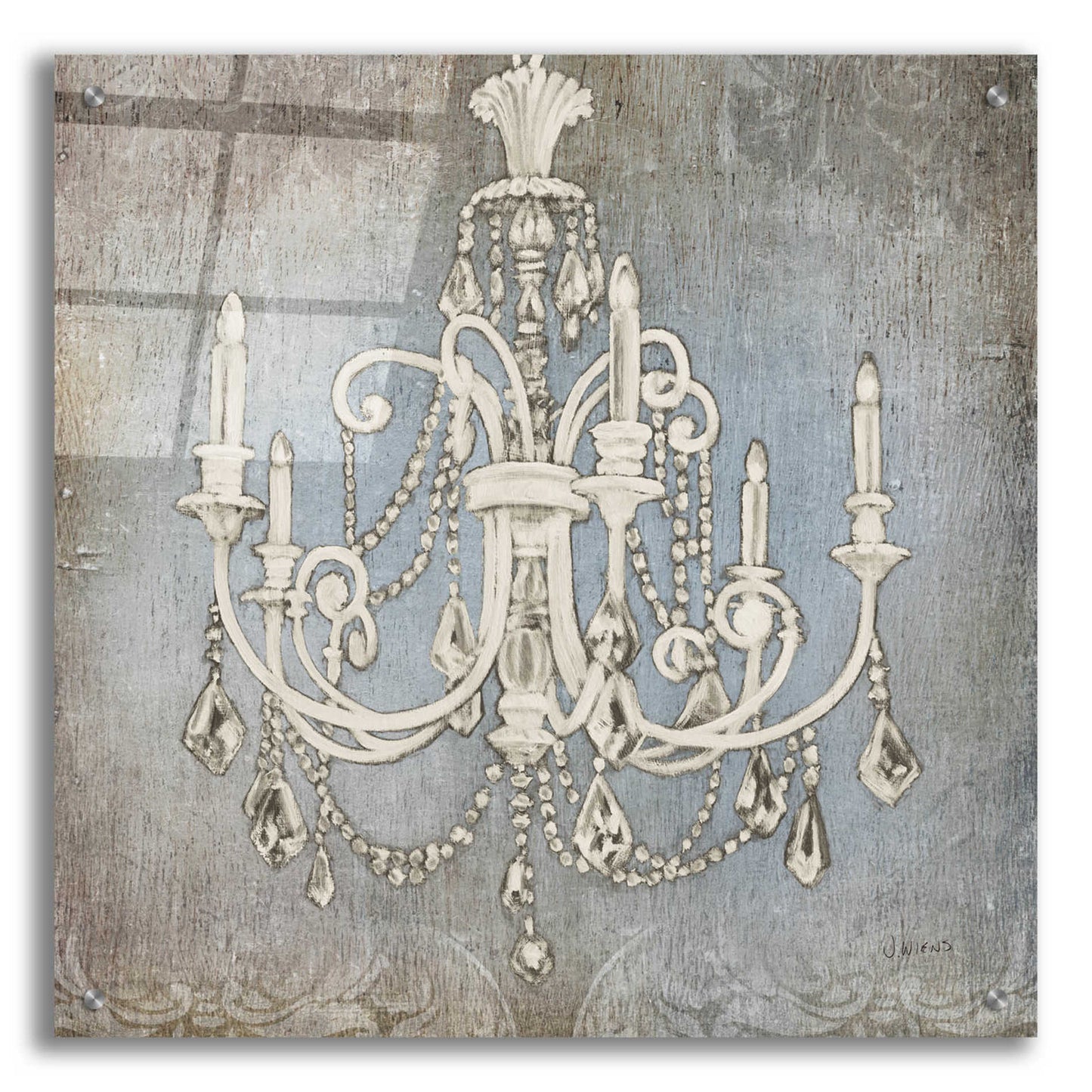 Epic Art 'Luxurious Lights III' by James Wiens, Acrylic Glass Wall Art,24x24