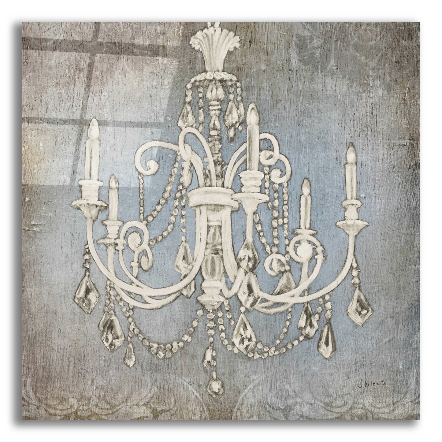 Epic Art 'Luxurious Lights III' by James Wiens, Acrylic Glass Wall Art,12x12x1.1x0,18x18x1.1x0,26x26x1.74x0,37x37x1.74x0