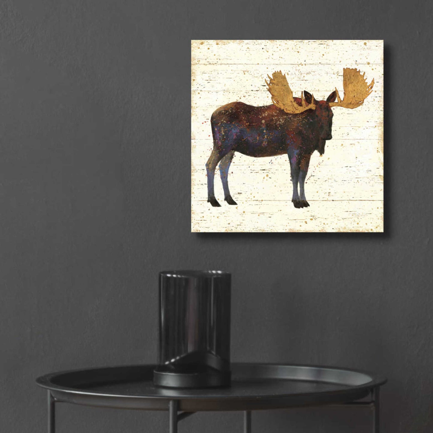Epic Art 'Golden Nature I' by James Wiens, Acrylic Glass Wall Art,12x12