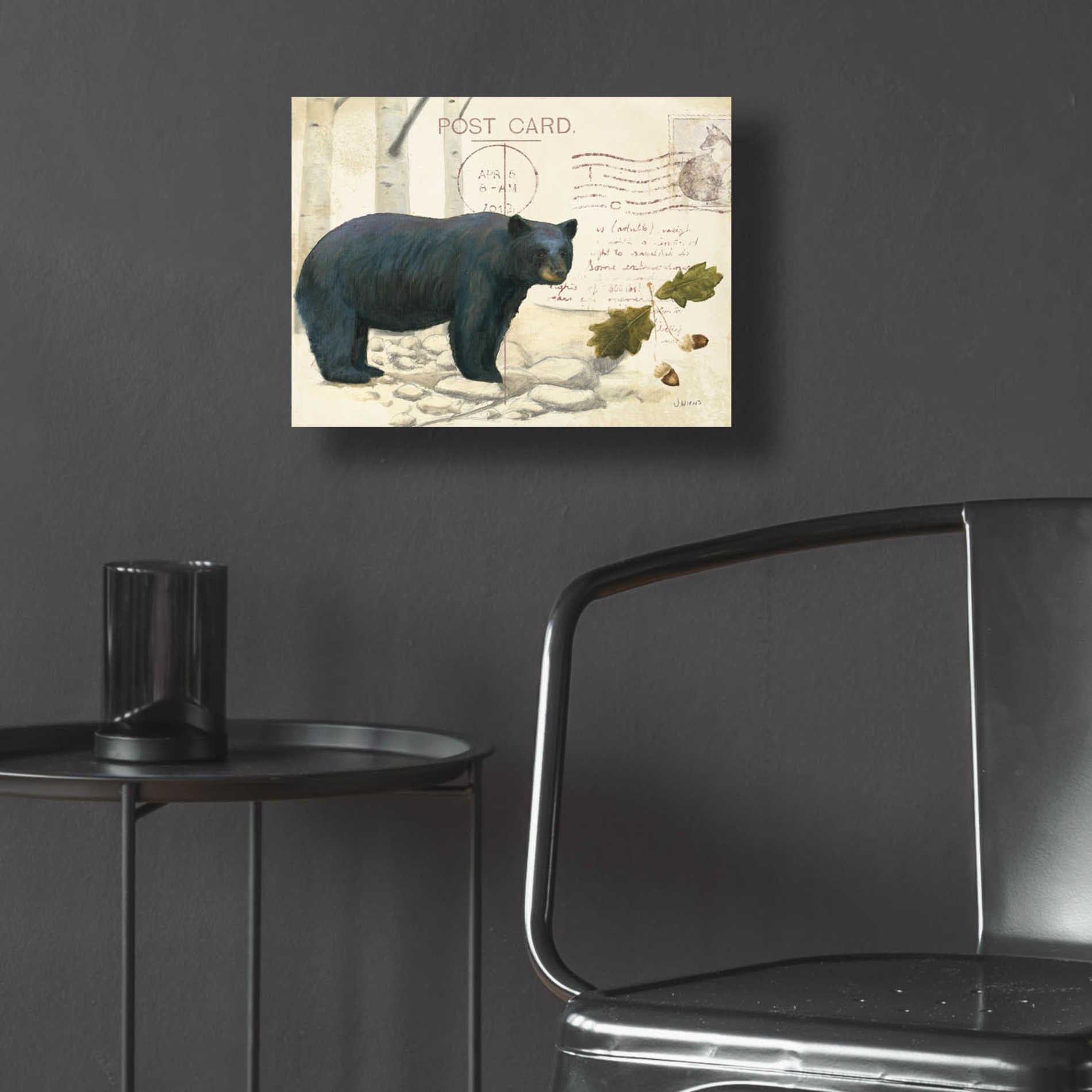 Epic Art 'Northern Wild Bear' by James Wiens, Acrylic Glass Wall Art,16x12