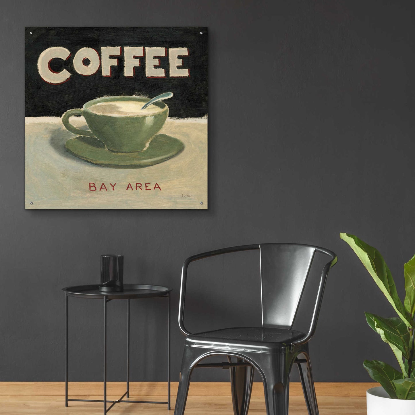 Epic Art 'Coffee Spot III' by James Wiens, Acrylic Glass Wall Art,36x36
