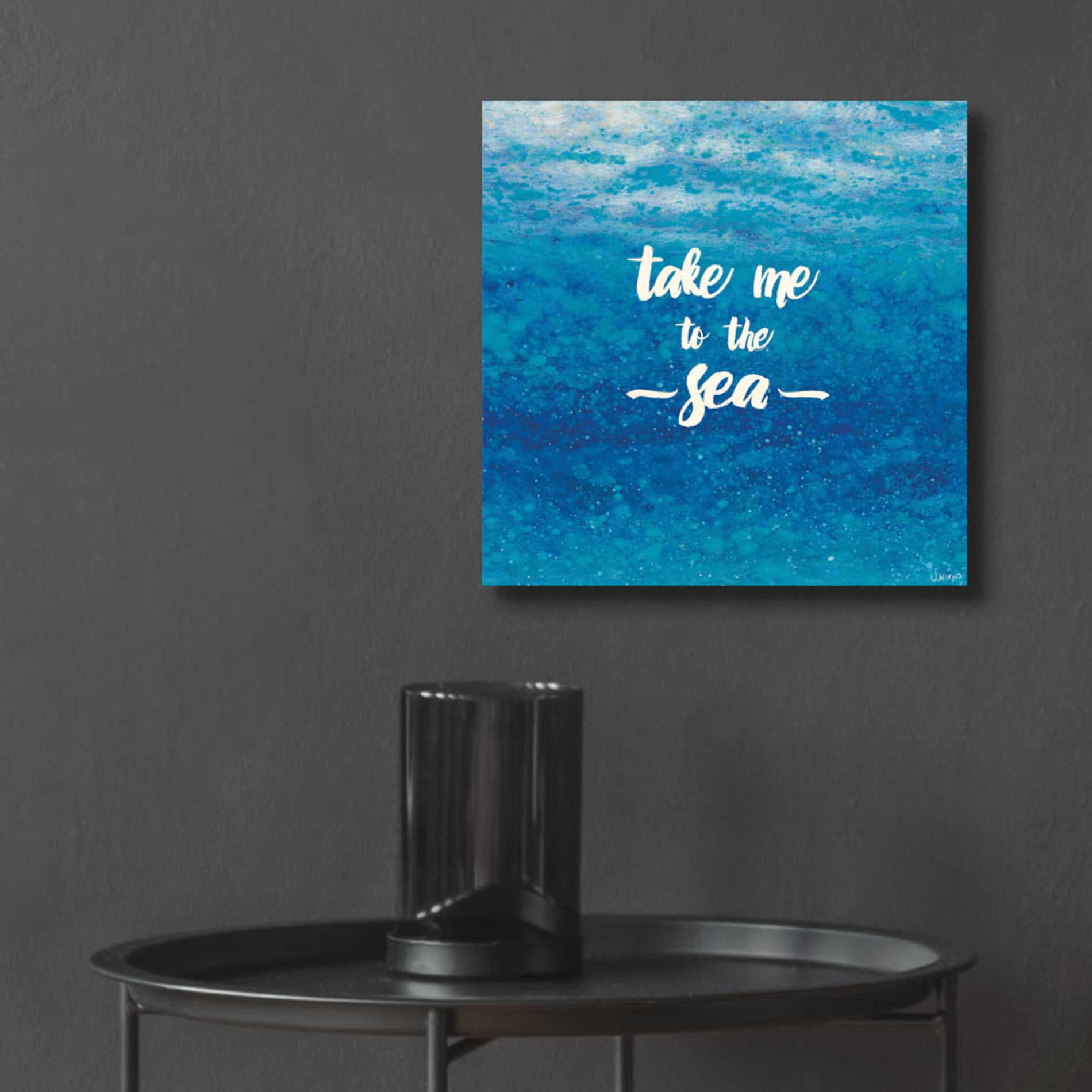 Epic Art 'Underwater Quotes I' by James Wiens, Acrylic Glass Wall Art,12x12