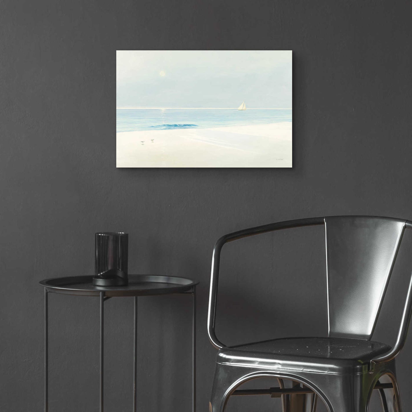 Epic Art 'Serene Beach' by James Wiens, Acrylic Glass Wall Art,24x16