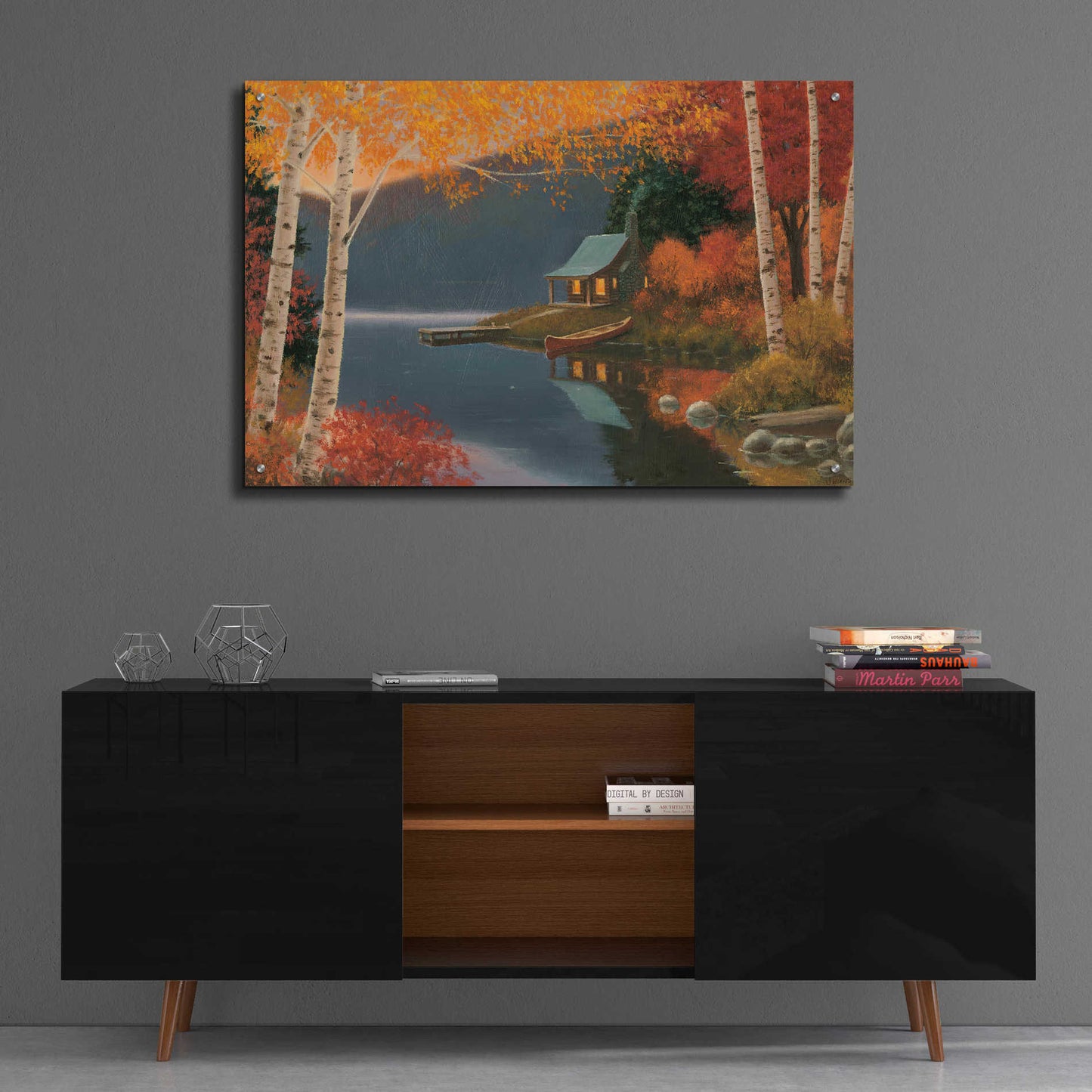 Epic Art 'Quiet Evening I' by James Wiens, Acrylic Glass Wall Art,36x24