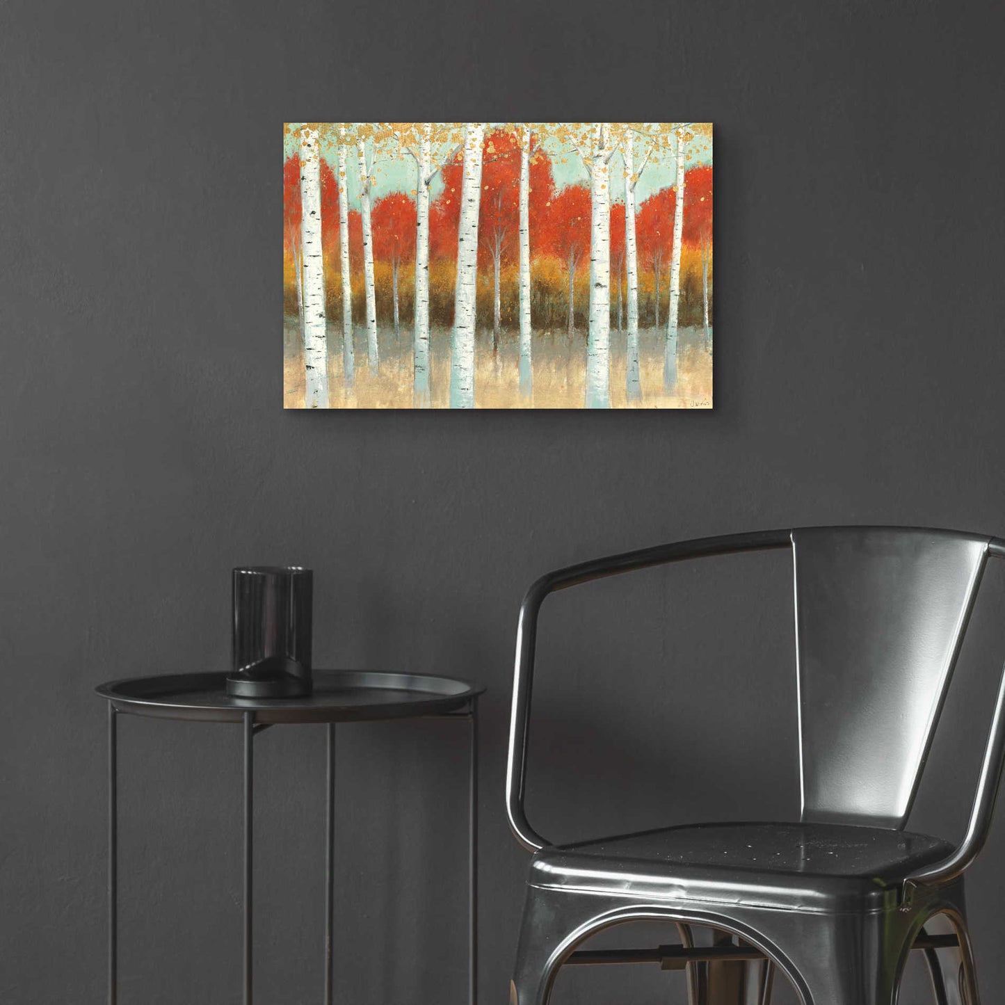 Epic Art 'Fall Promenade I' by James Wiens, Acrylic Glass Wall Art,24x16