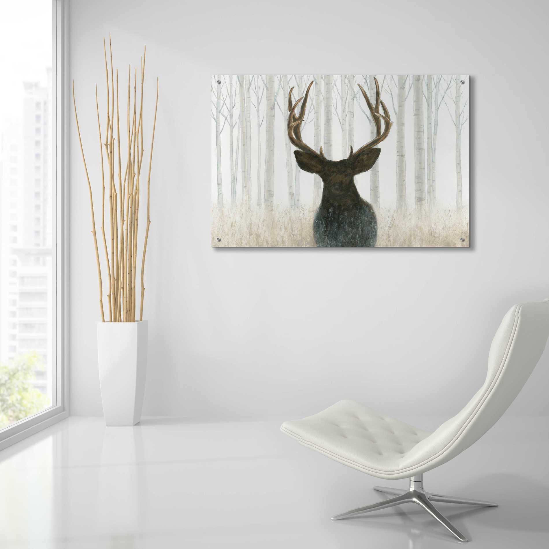 Epic Art 'Into the Forest' by James Wiens, Acrylic Glass Wall Art,36x24