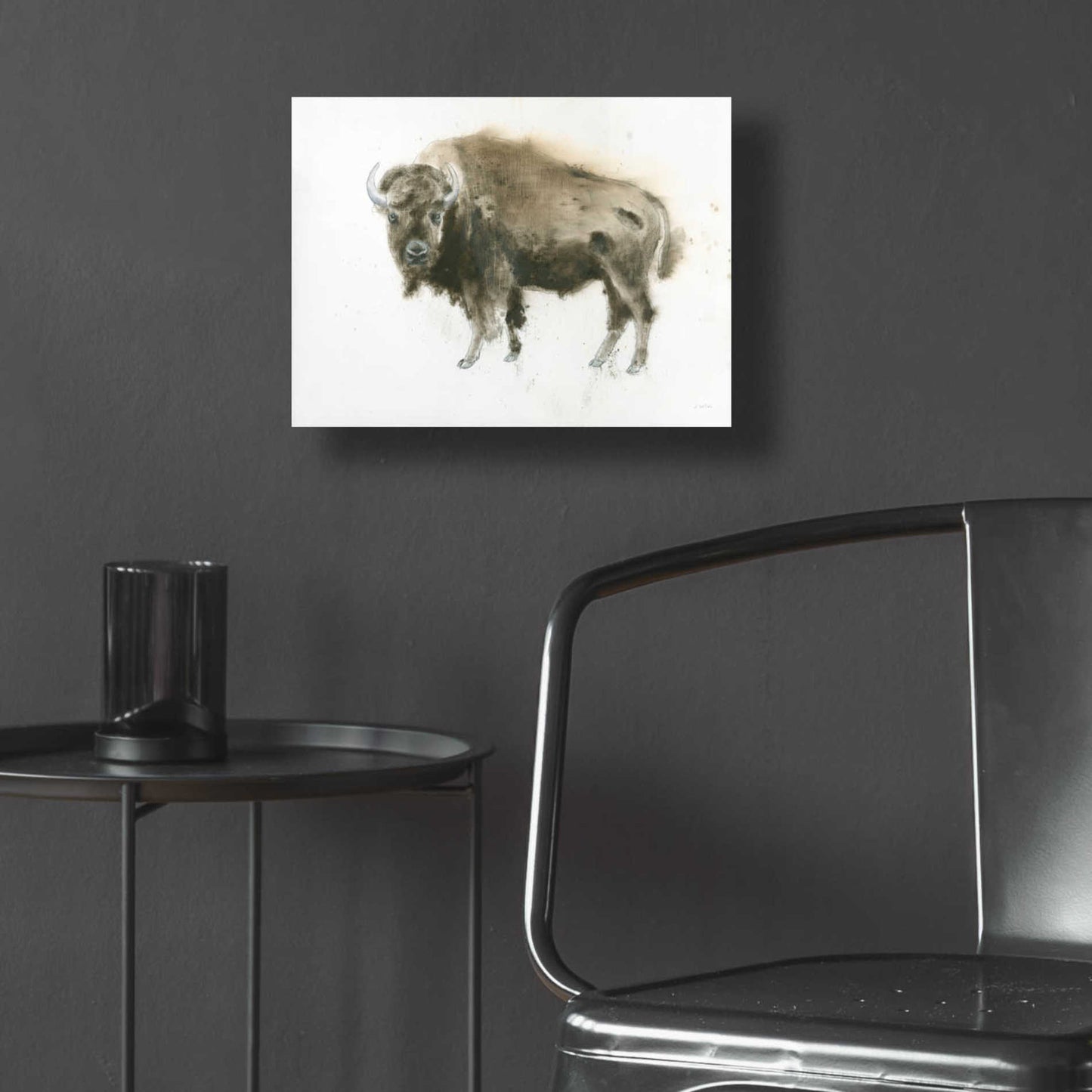 Epic Art 'Buffalo Bill' by James Wiens, Acrylic Glass Wall Art,16x12