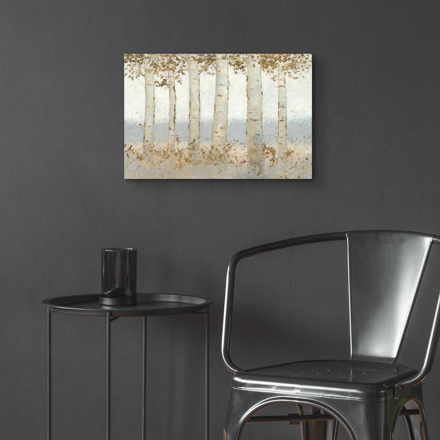 Epic Art 'Magnificent Birch Grove' by James Wiens, Acrylic Glass Wall Art,24x16