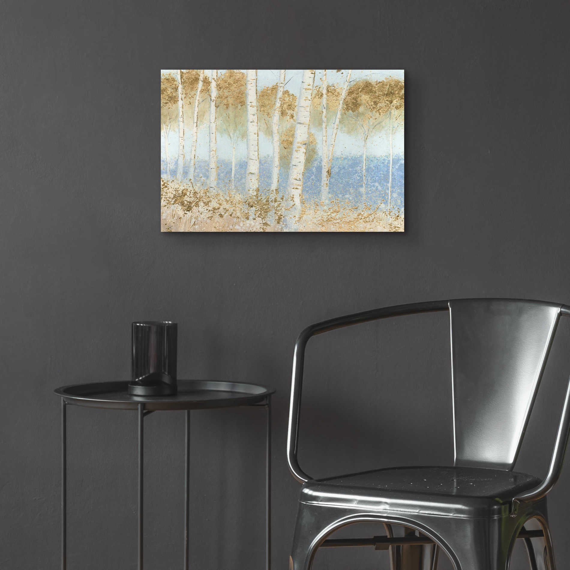 Epic Art 'Summer Birches' by James Wiens, Acrylic Glass Wall Art,24x16