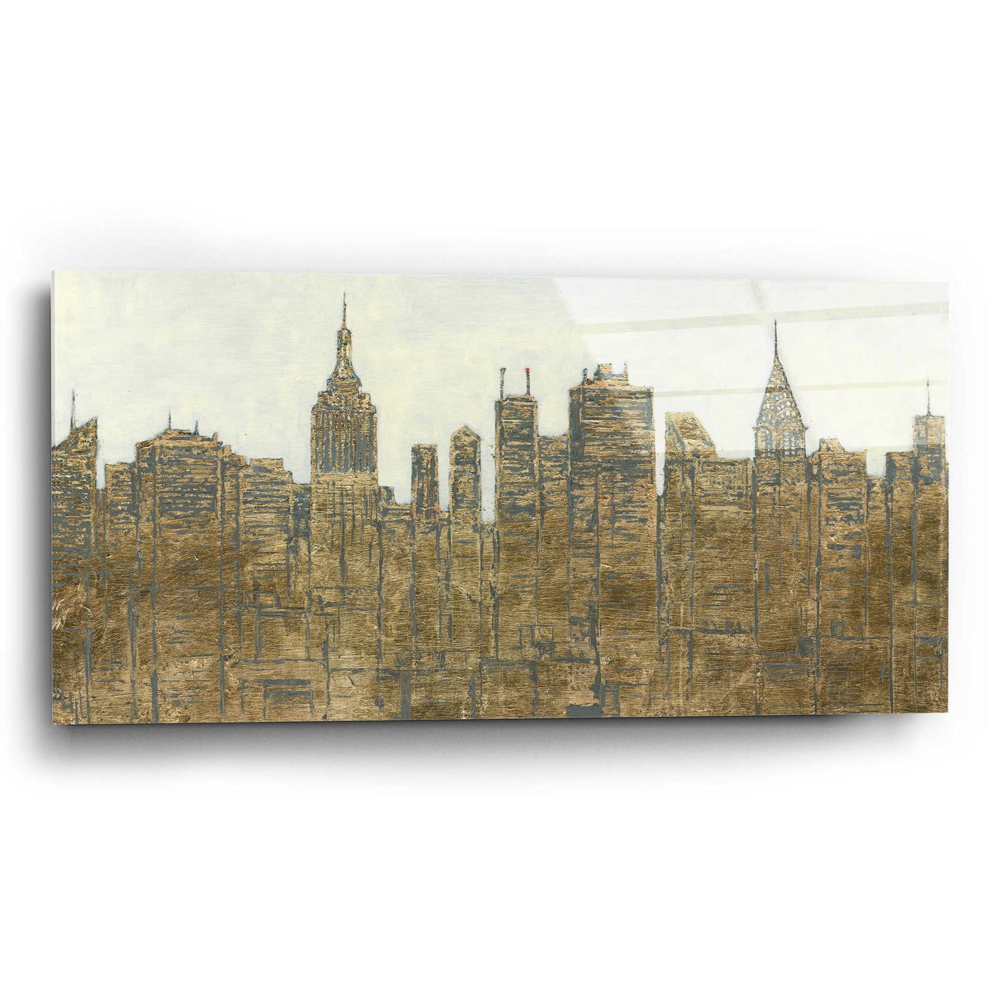 Epic Art 'Lavish Skyline' by James Wiens, Acrylic Glass Wall Art,24x12