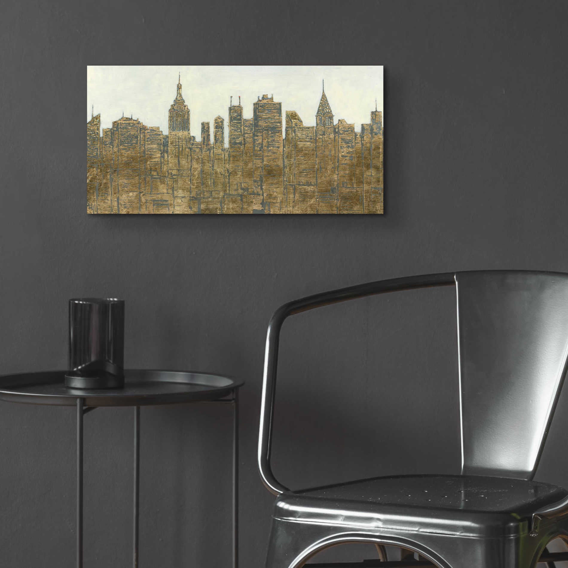 Epic Art 'Lavish Skyline' by James Wiens, Acrylic Glass Wall Art,24x12