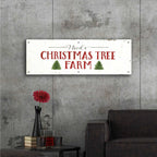 Epic Art 'Christmas in the Heartland VI' by James Wiens, Acrylic Glass Wall Art,48x16