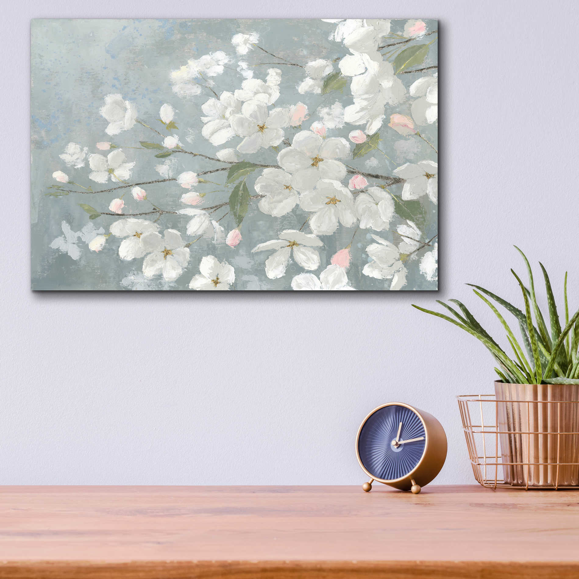 Epic Art 'Spring Beautiful' by James Wiens, Acrylic Glass Wall Art,16x12