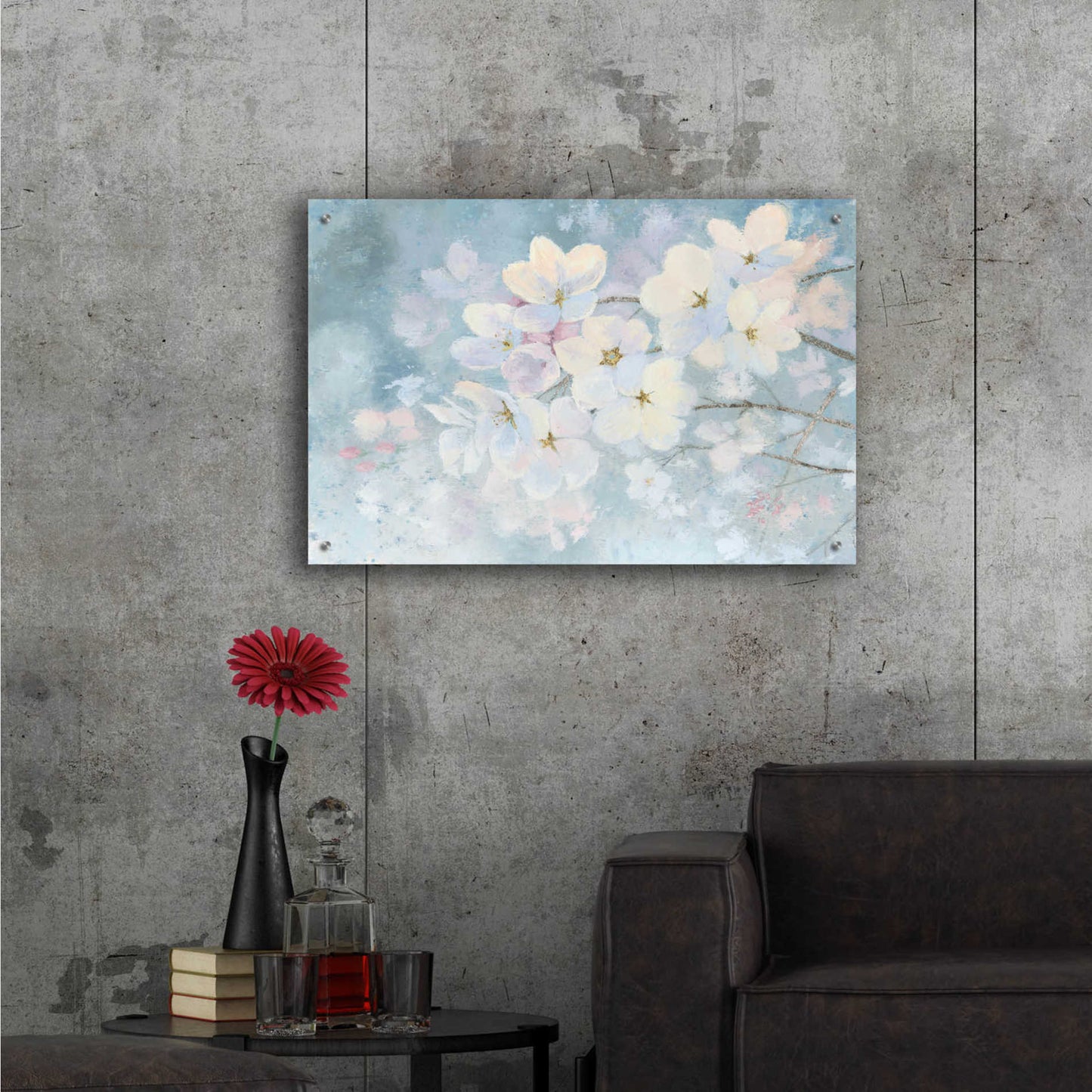 Epic Art 'Splendid Bloom' by James Wiens, Acrylic Glass Wall Art,36x24