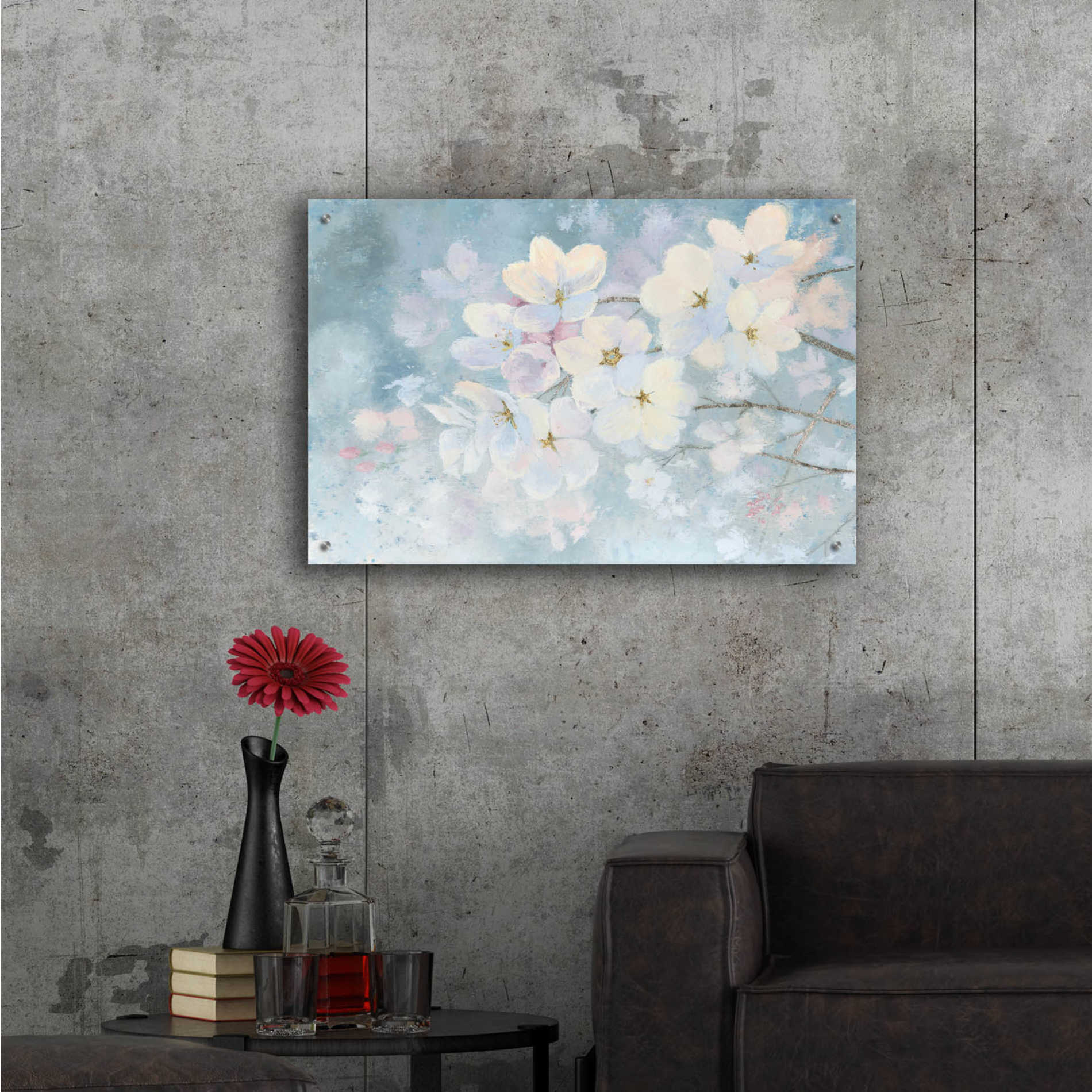 Epic Art 'Splendid Bloom' by James Wiens, Acrylic Glass Wall Art,36x24