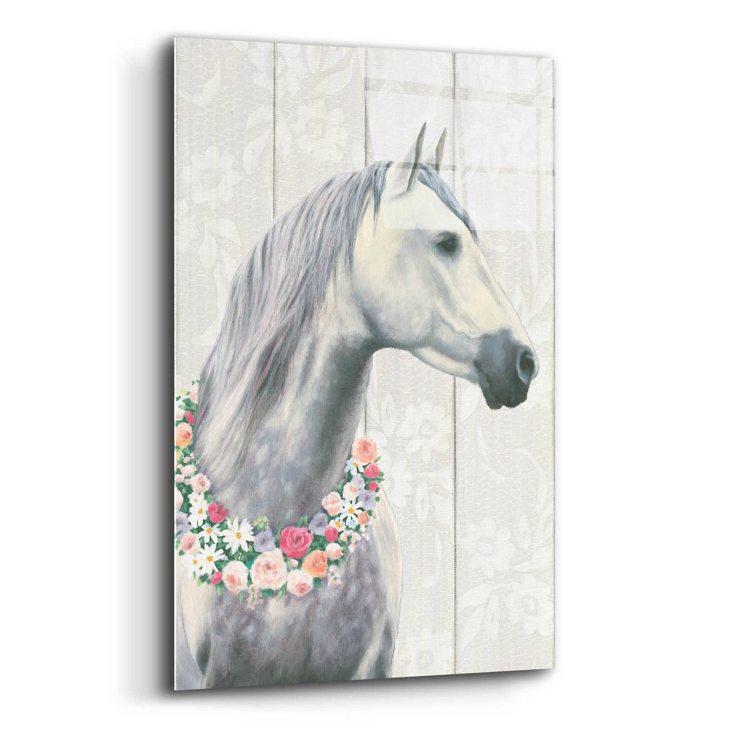 Epic Art 'Spirit Stallion I on wood' by James Wiens, Acrylic Glass Wall Art,12x16