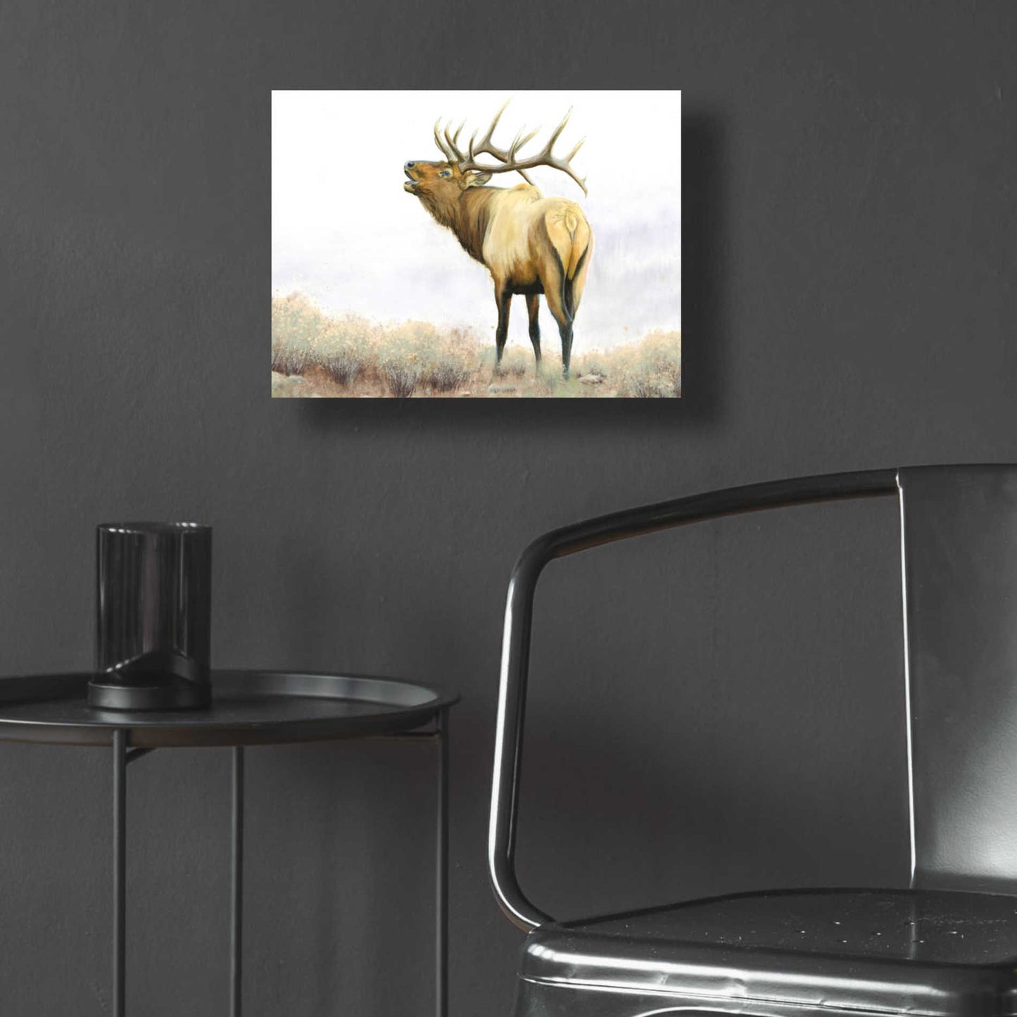 Epic Art 'Majestic Elk' by James Wiens, Acrylic Glass Wall Art,16x12