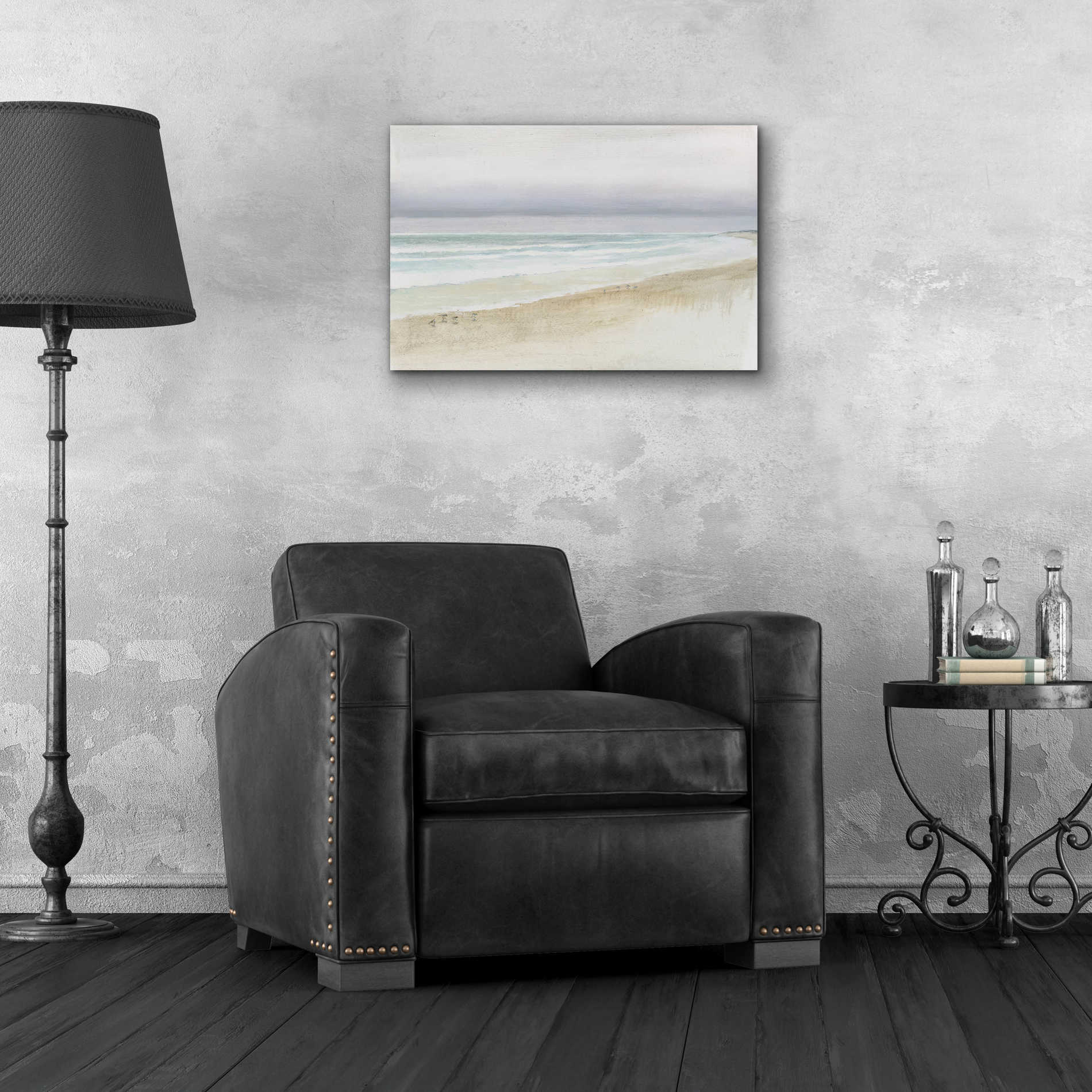 Epic Art 'Serene Seaside' by James Wiens, Acrylic Glass Wall Art,24x16