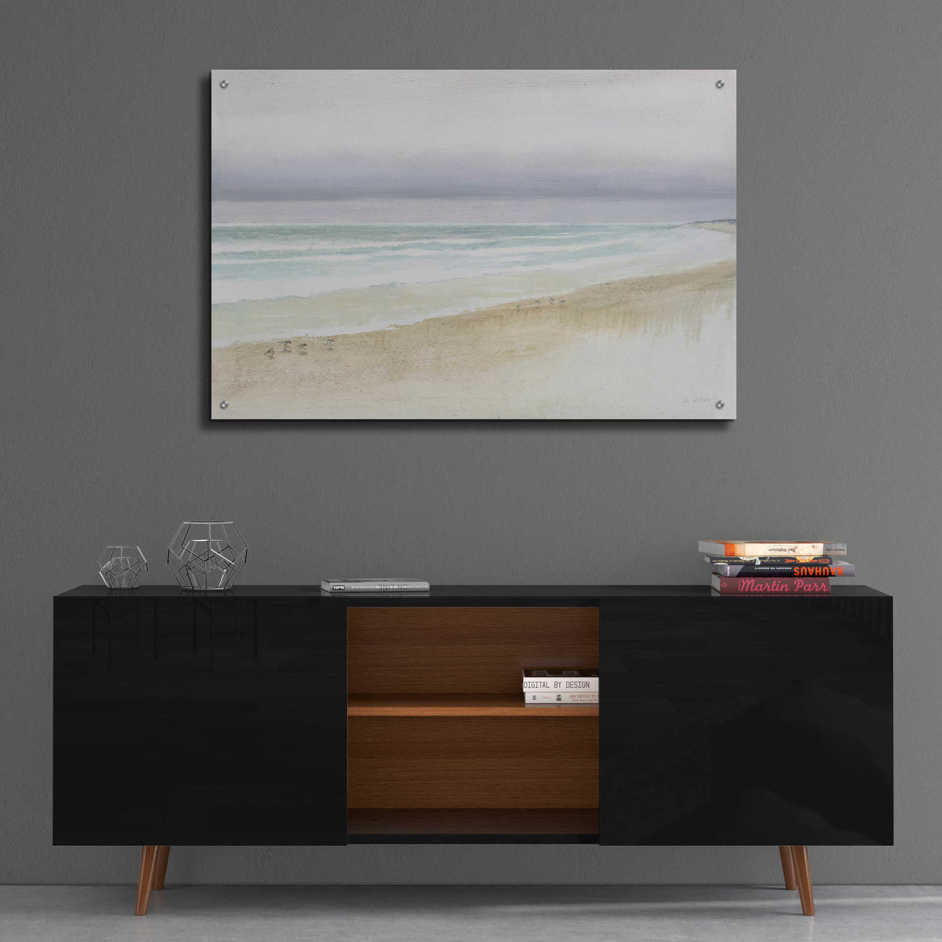 Epic Art 'Serene Seaside' by James Wiens, Acrylic Glass Wall Art,36x24