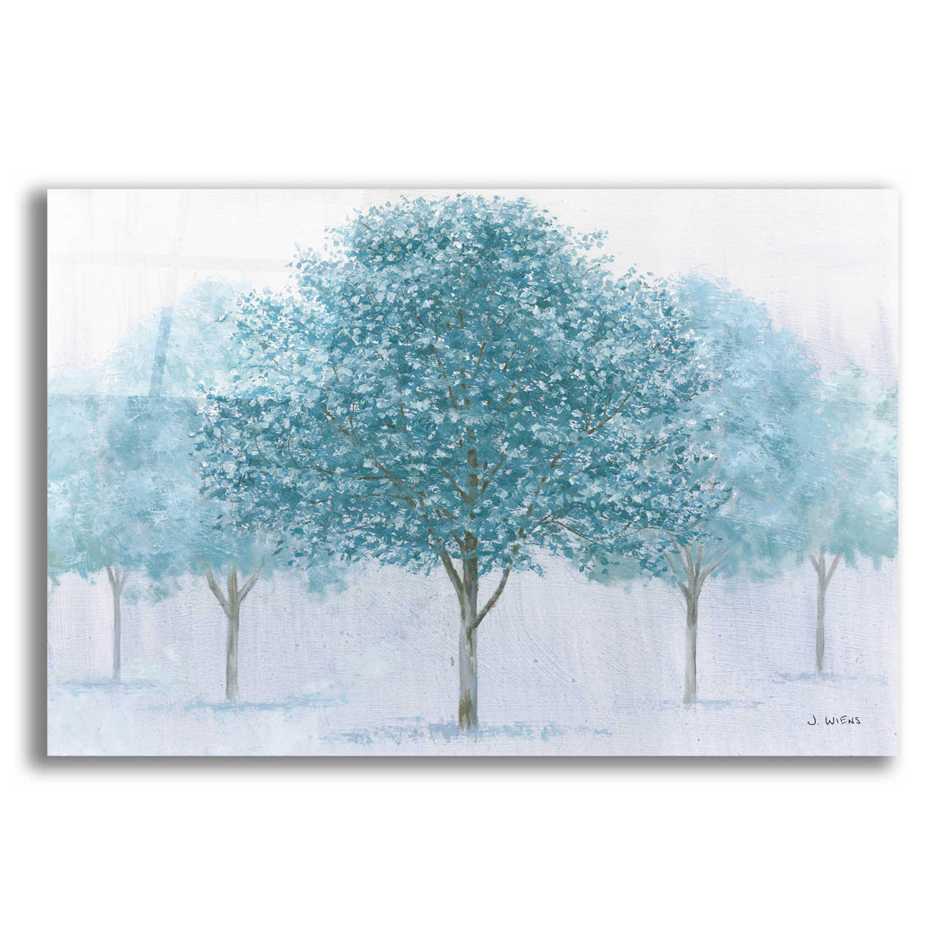 Epic Art 'Peaceful Grove' by James Wiens, Acrylic Glass Wall Art,16x12