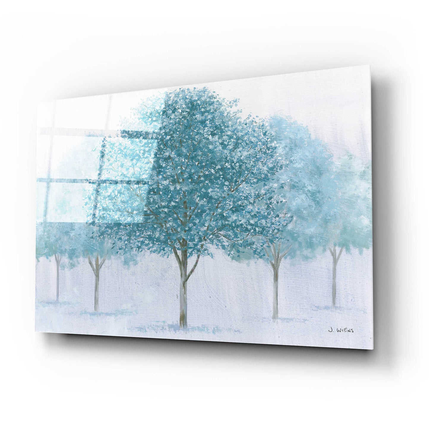 Epic Art 'Peaceful Grove' by James Wiens, Acrylic Glass Wall Art,24x16