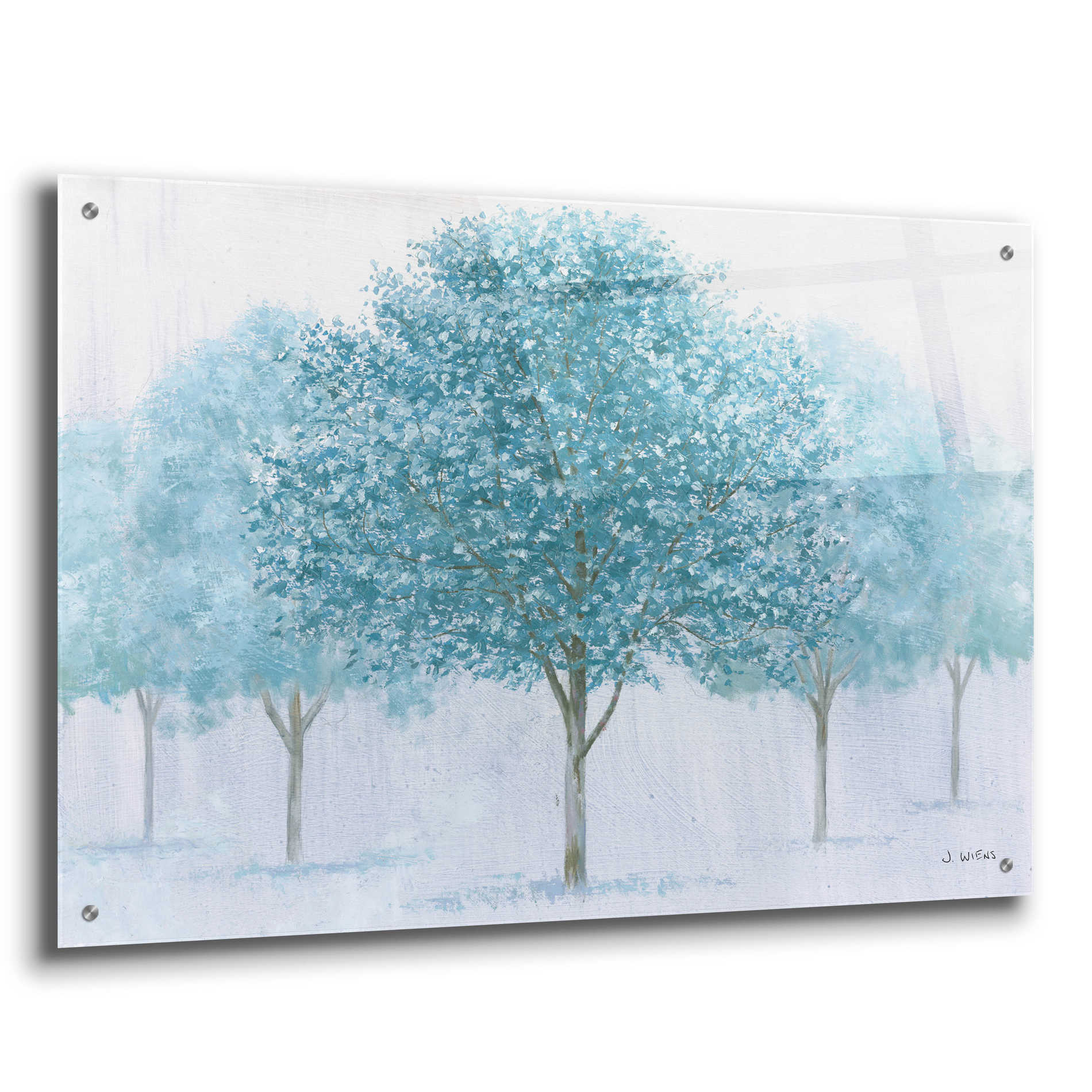 Epic Art 'Peaceful Grove' by James Wiens, Acrylic Glass Wall Art,36x24