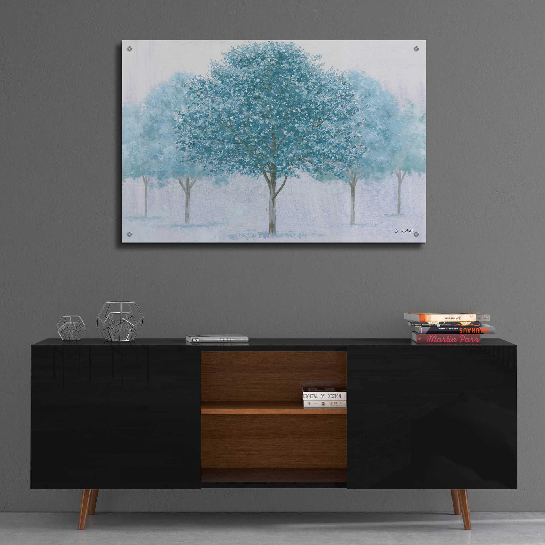 Epic Art 'Peaceful Grove' by James Wiens, Acrylic Glass Wall Art,36x24