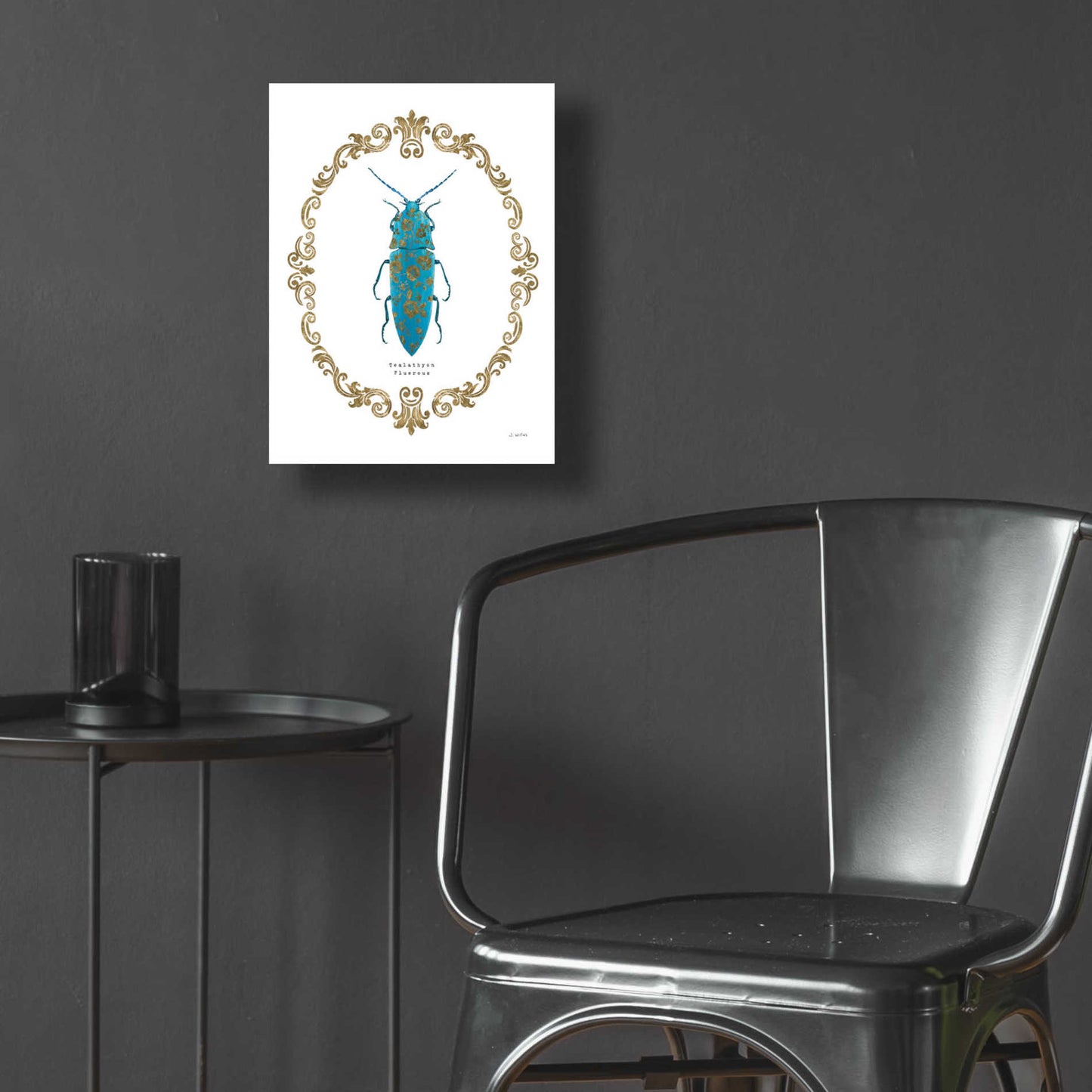 Epic Art 'Adorning Coleoptera VIII' by James Wiens, Acrylic Glass Wall Art,12x16