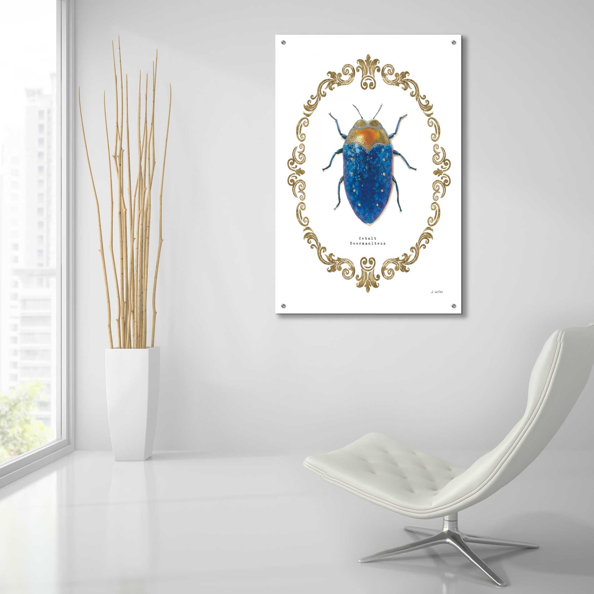 Epic Art 'Adorning Coleoptera V' by James Wiens, Acrylic Glass Wall Art,24x36